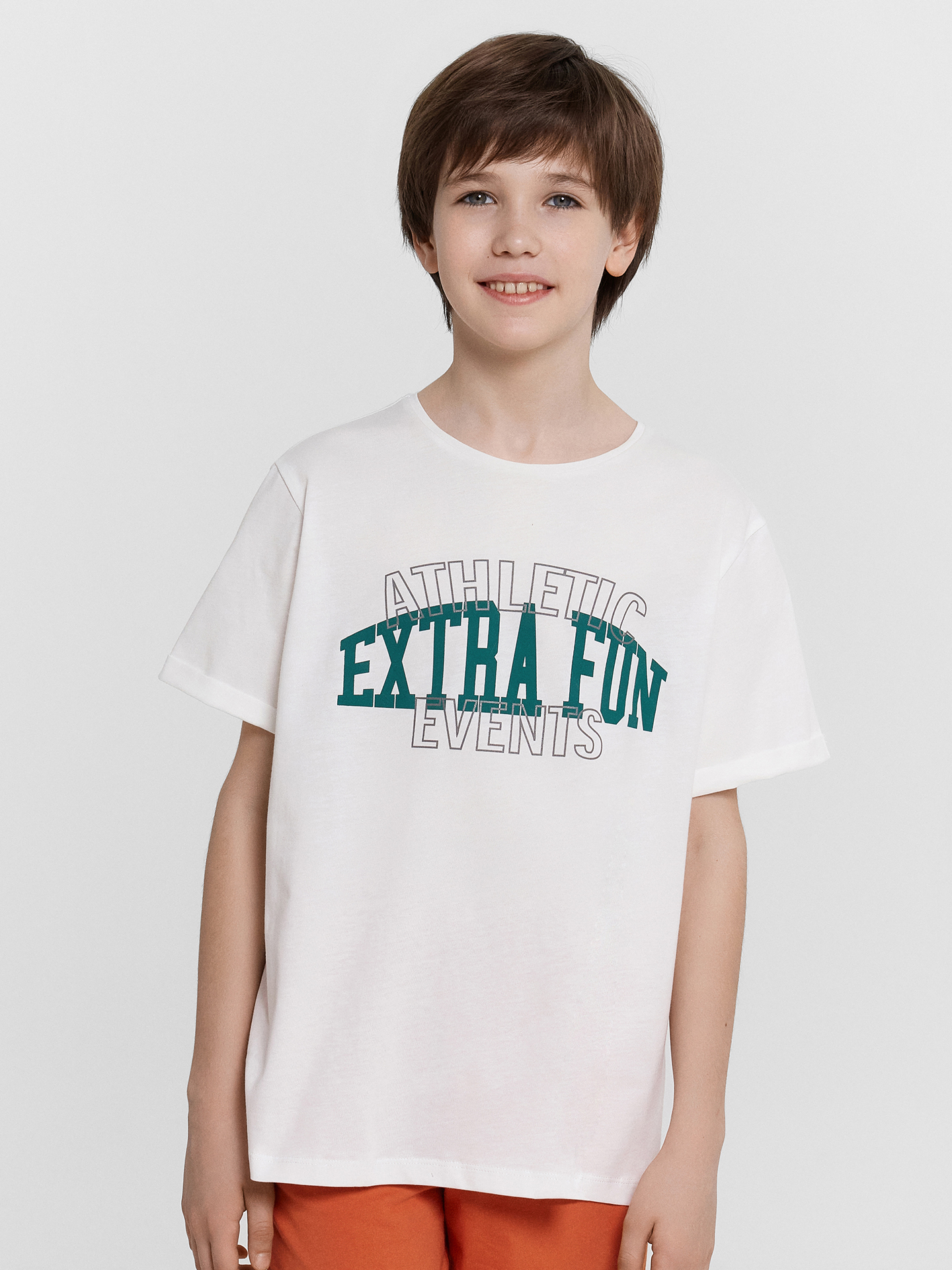 Футболка Mark Formelle (Марк Формэль) 113421/белый +печать3 - фото 2