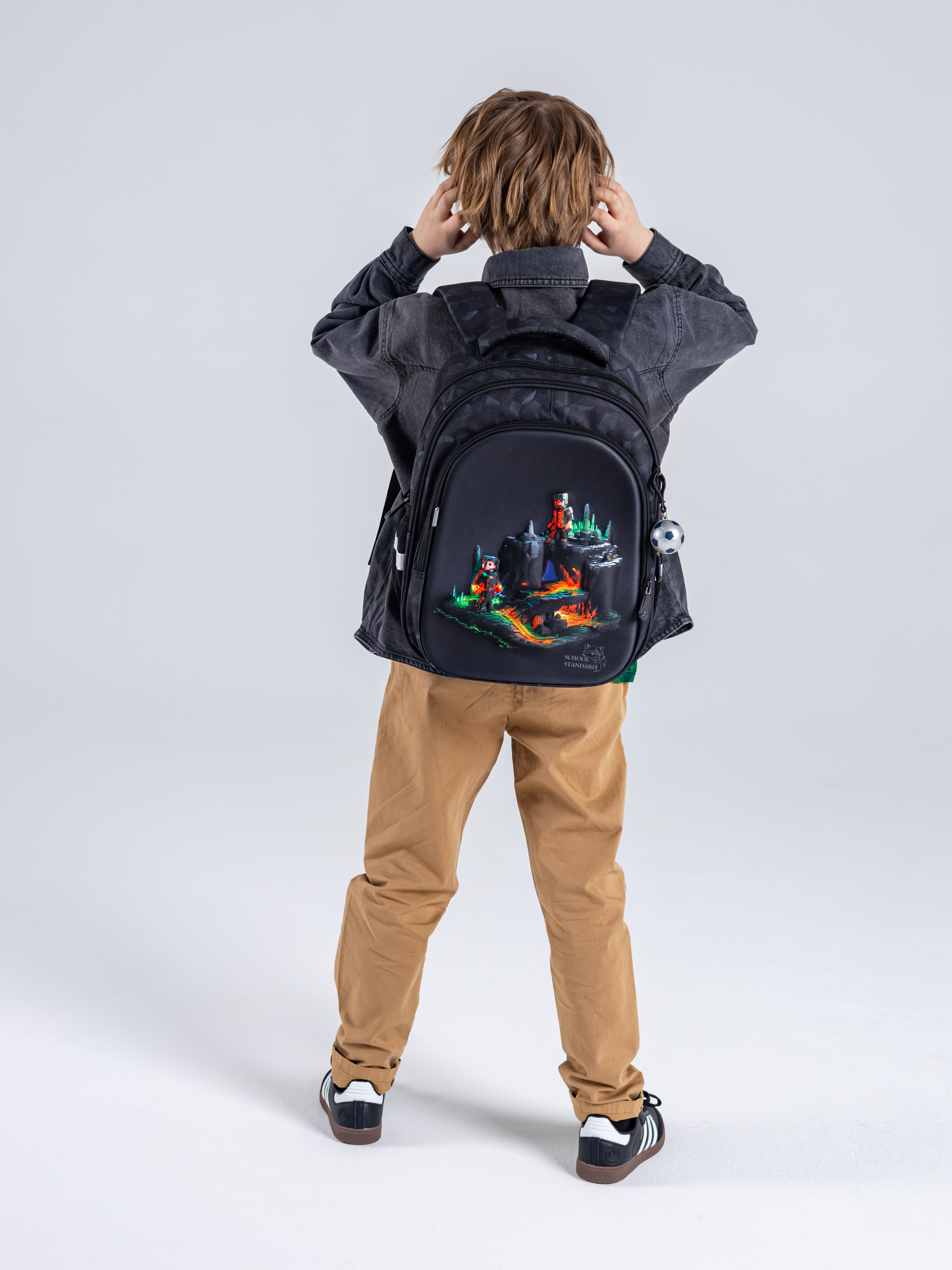 Рюкзак School Standard первокласснику набор 4 в 1 - фото 5