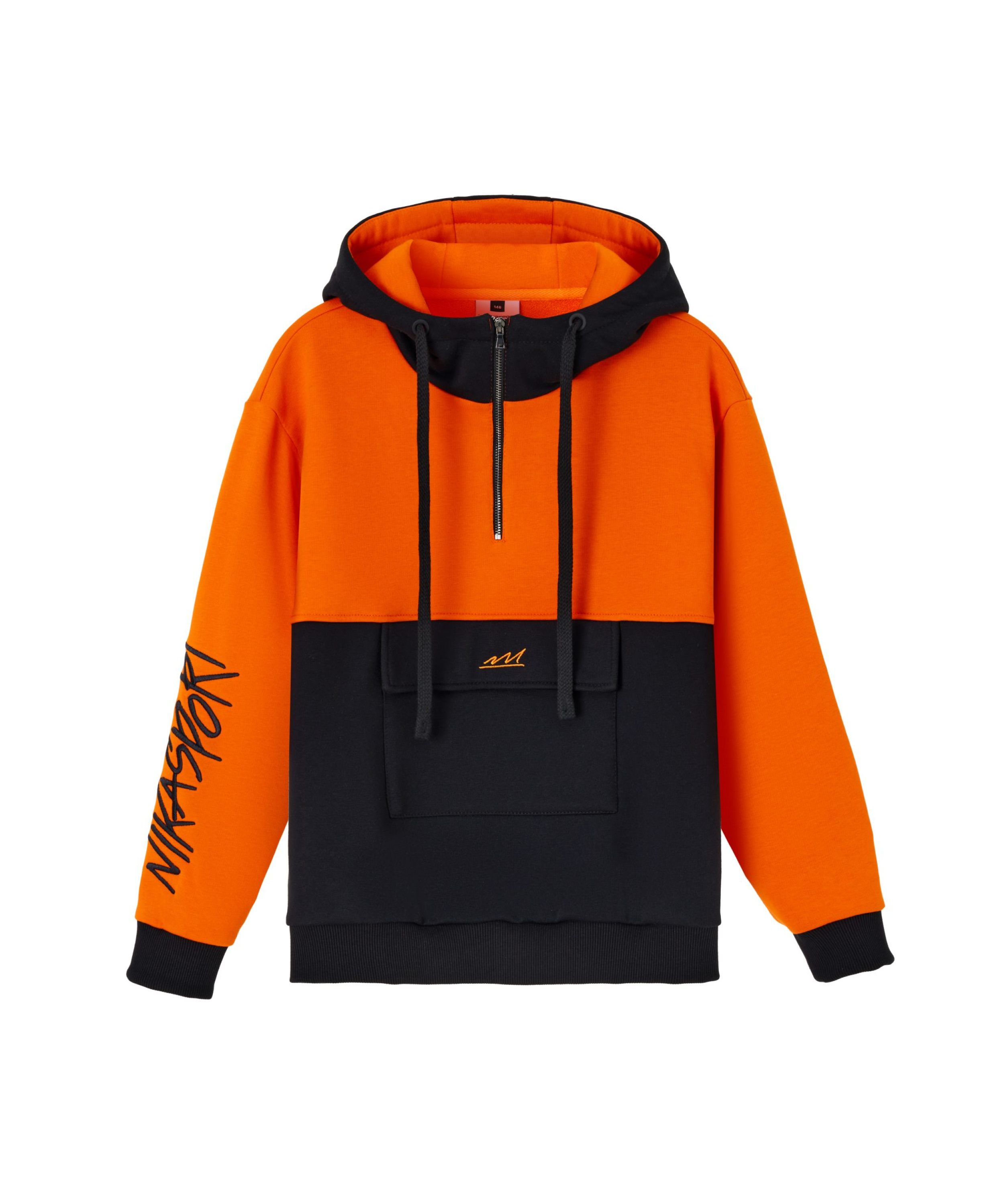 Худи Nikasport SBG25-B-ORG/BLK - фото 1