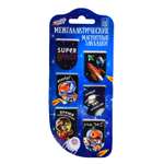 Магнитная закладка ArtFox Межгалактические 6 шт.