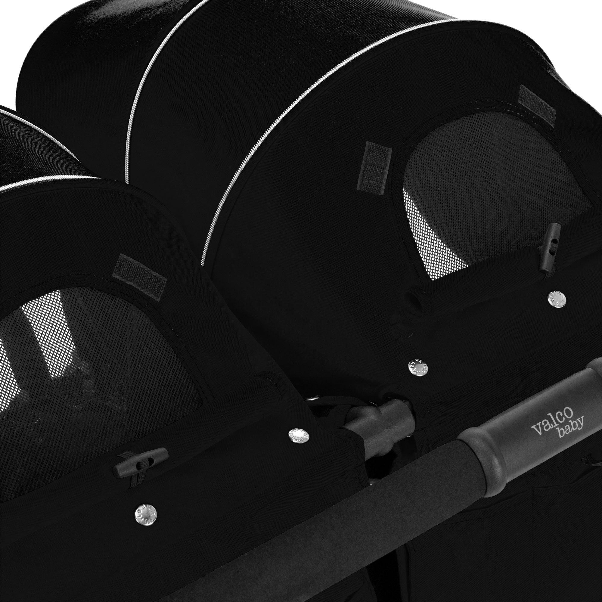 Коляска прогулочная Valco baby Snap Duo / Coal Black - фото 5