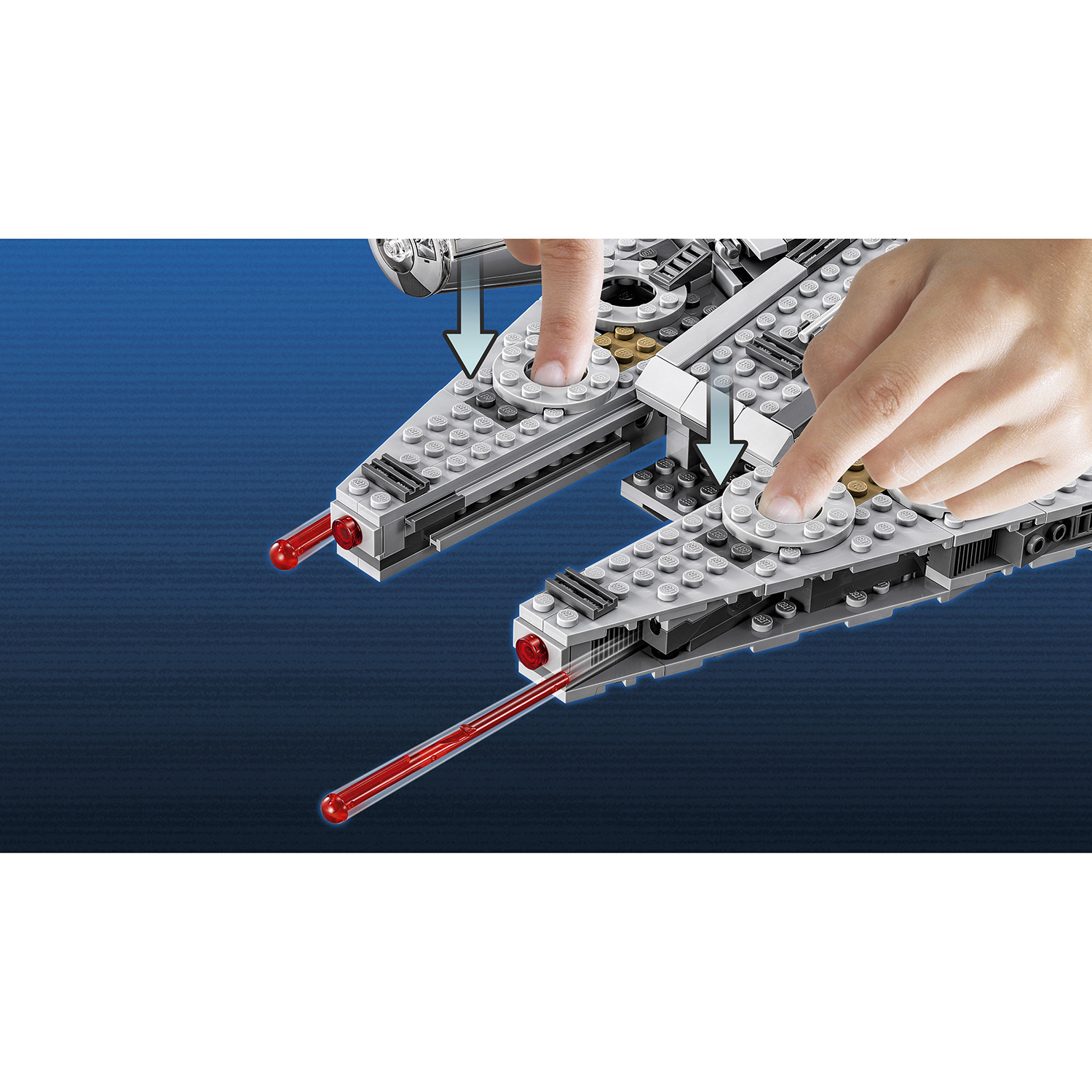 Конструктор LEGO Star Wars Сокол Тысячелетия блочный - фото 7