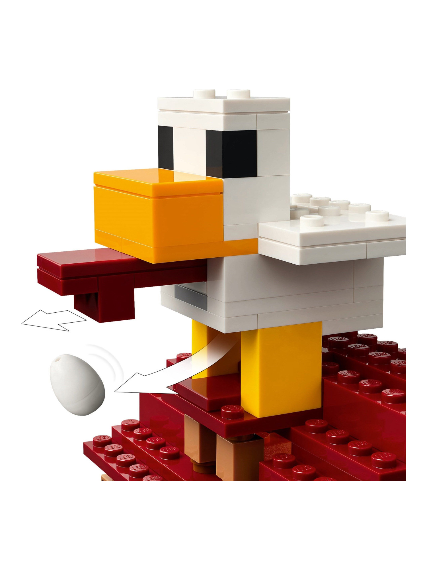 Конструктор LEGO Minecraft Нападение на деревню 555 дет. - фото 12