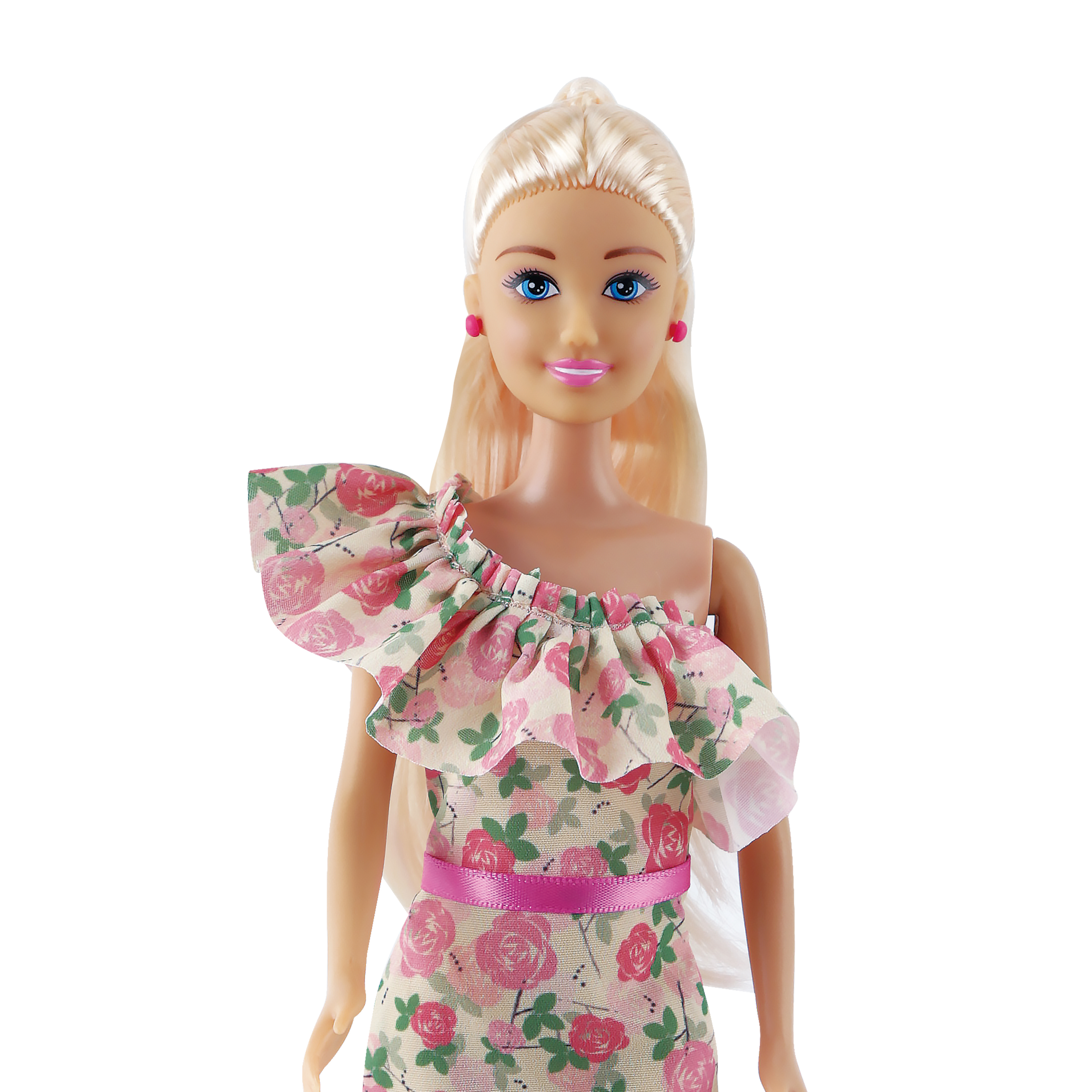 Кукла модельная Demi Star в платье на одно плечо высота 29 см 616582-1 - фото 3