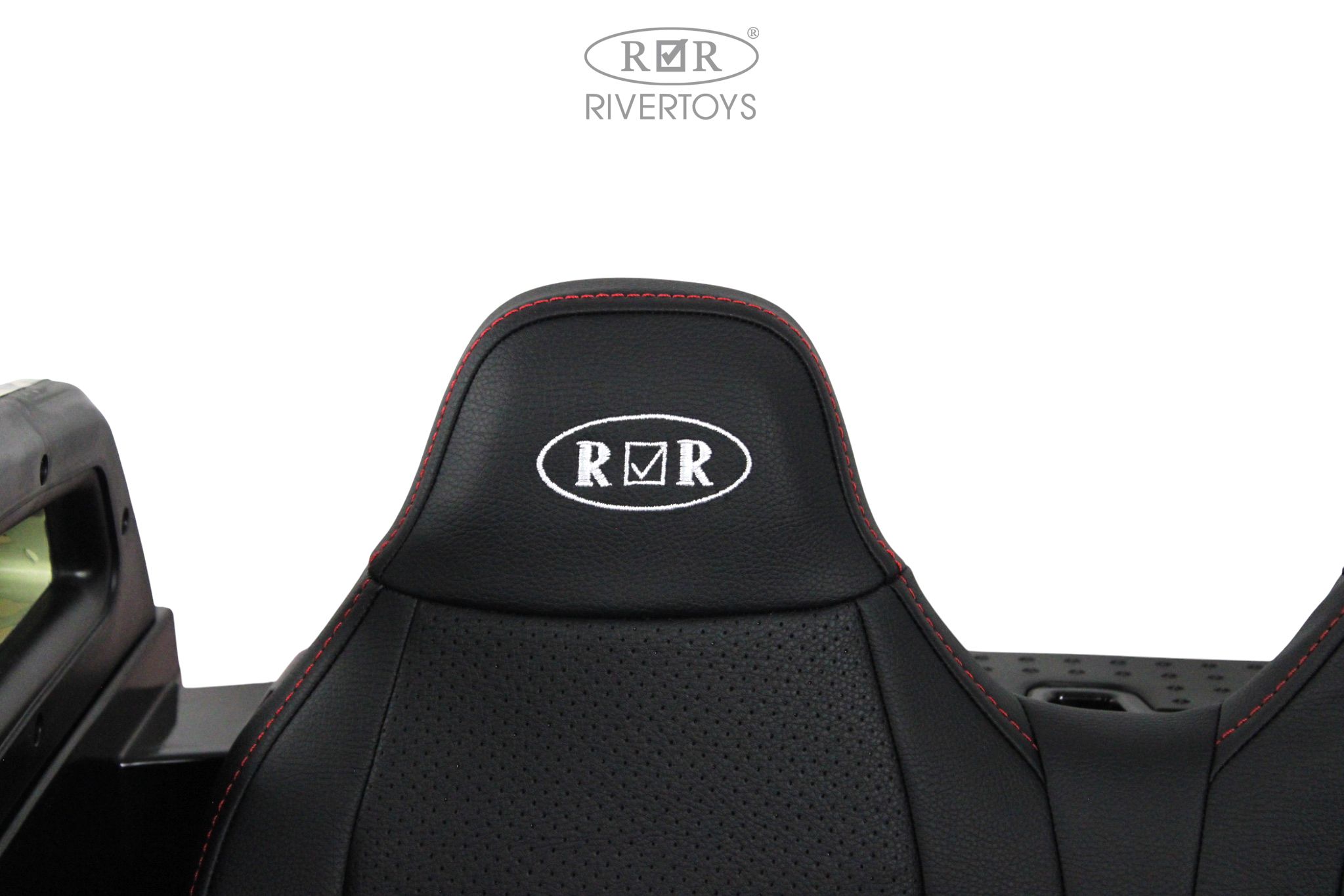 Электромобиль RIVERTOYS A707AA-LUX-NEW-GREEN-CAMOUF С пультом ДУ - фото 7