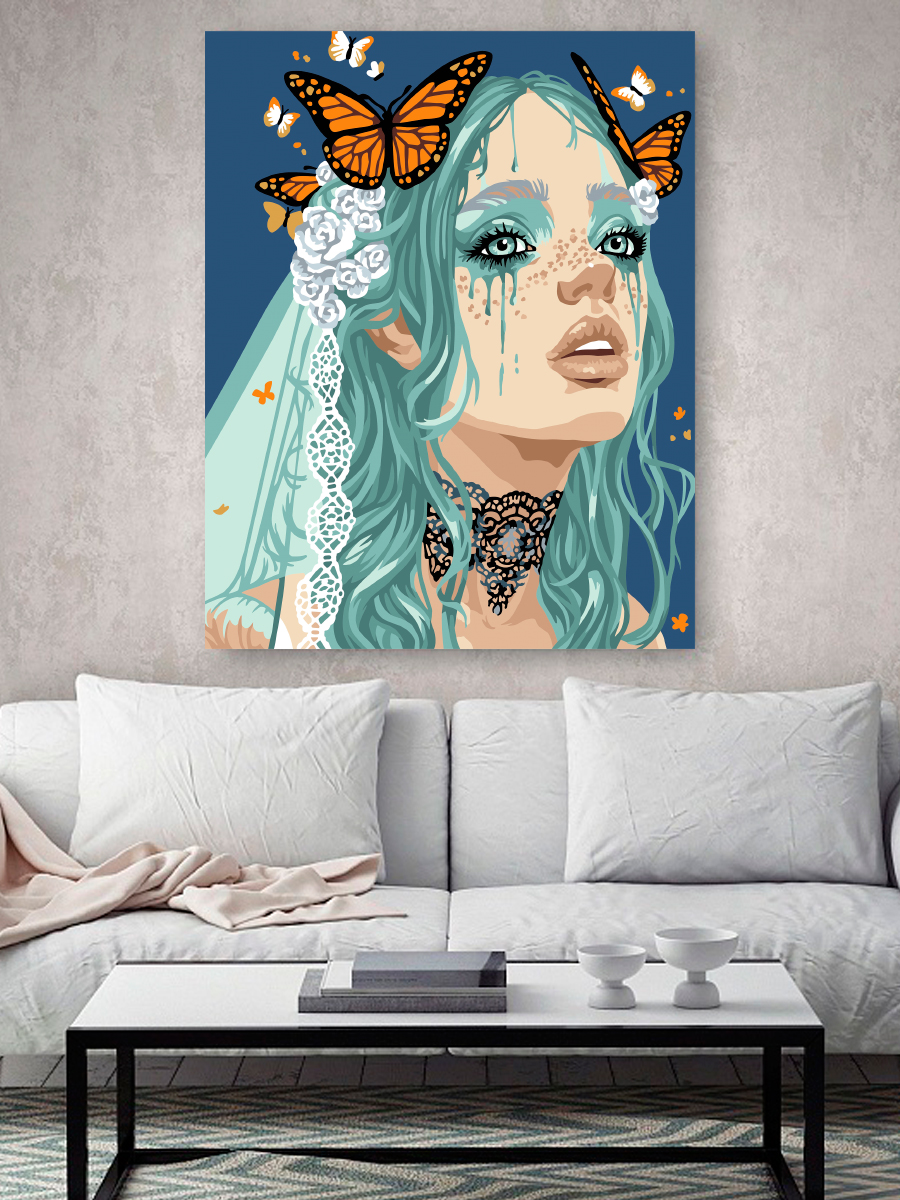 Картина по номерам Hobby Paint Невеста в ассортименте - фото 3