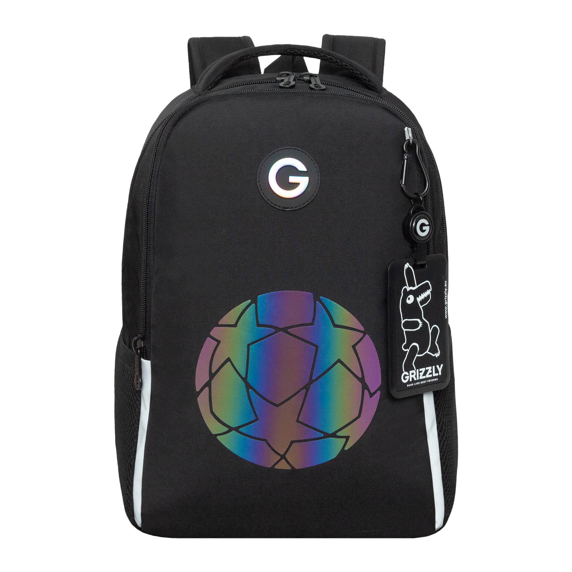 Изображение товара Рюкзак Grizzly Школьный для мальчика GRIZZLY серия: стильный практичный рюкзак