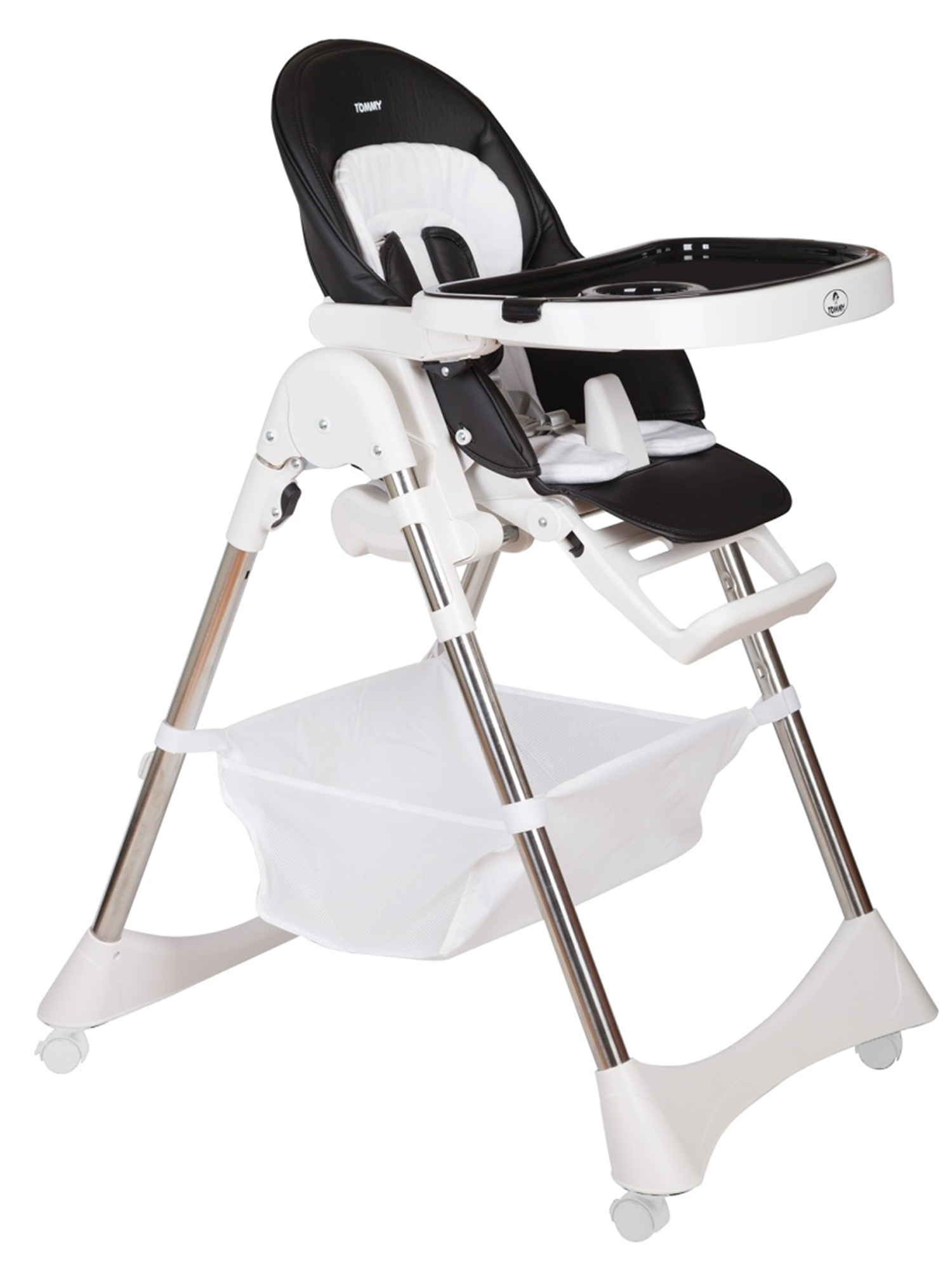 Стульчик для кормления TOMMY Bon appetit черный - фото 1