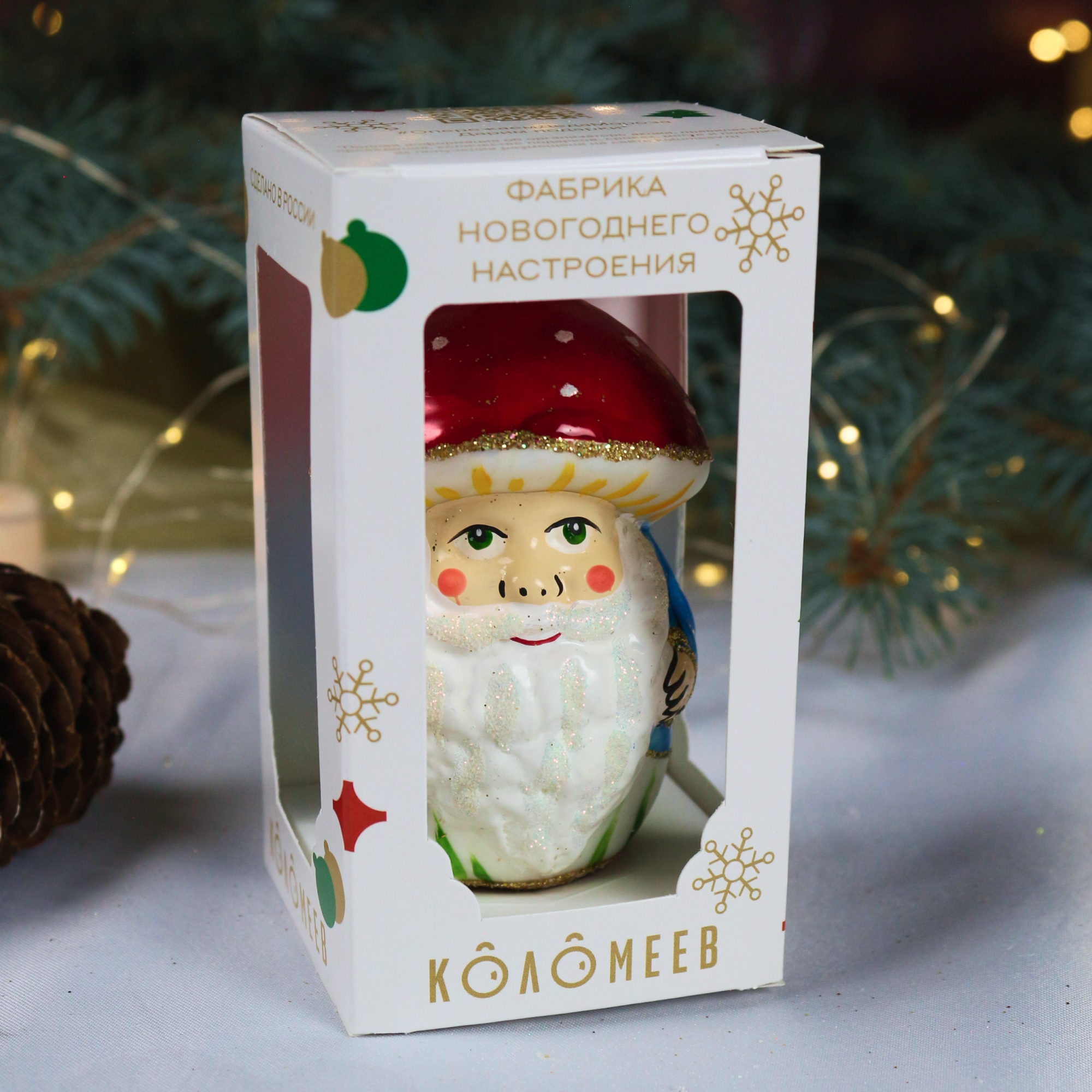 Елочное украшение Коломеев ручная работа - фото 3