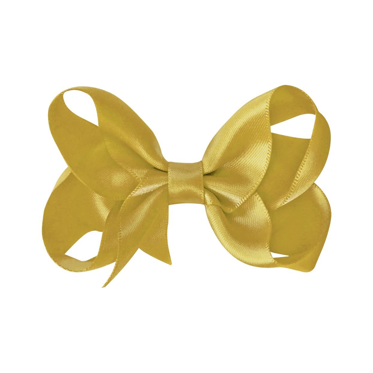 Заколка Milledeux Boutique Bow горчичная 687-SC-02 - фото 1