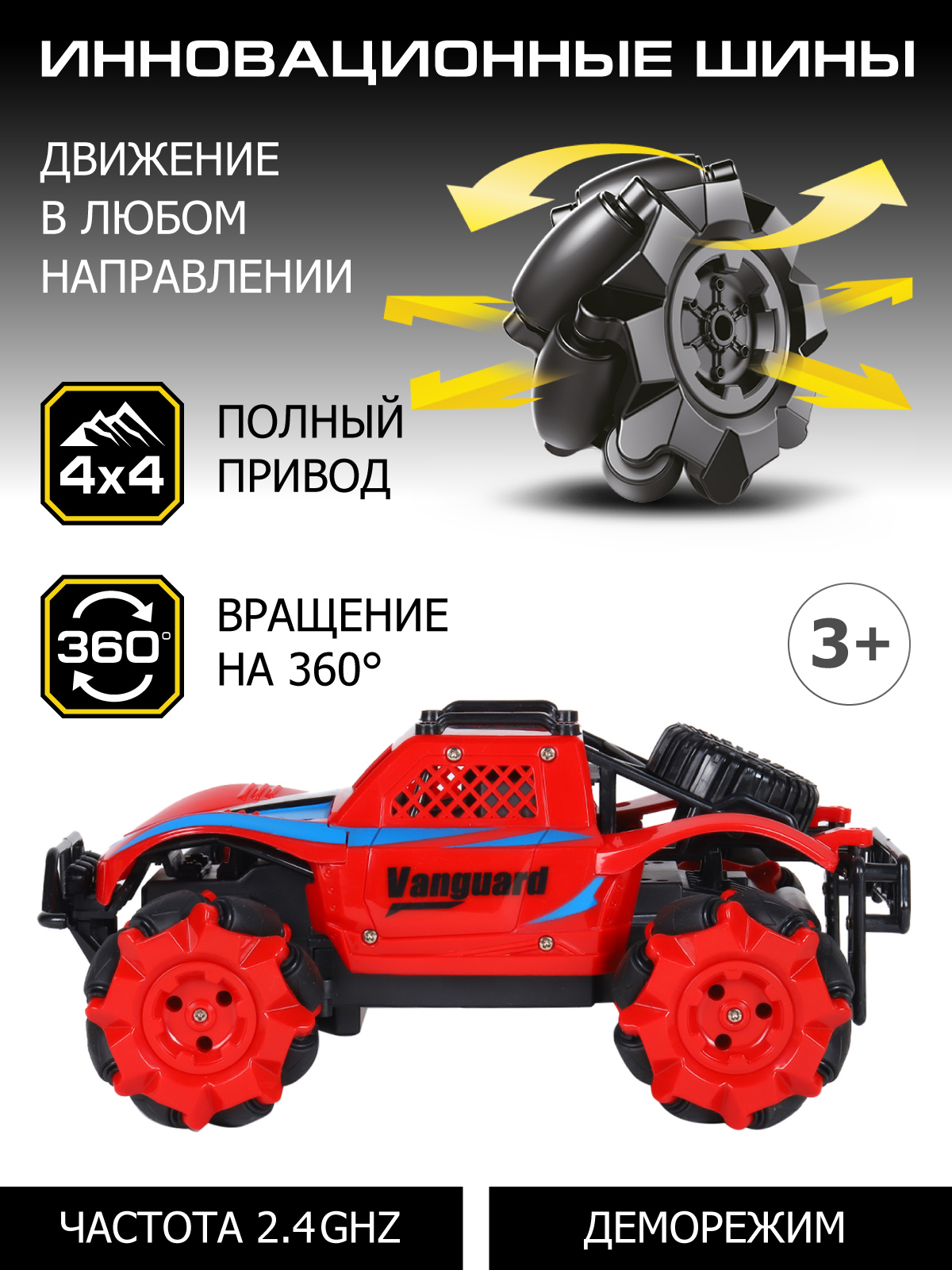 Внедорожник РУ AUTODRIVE 1:15 - фото 2