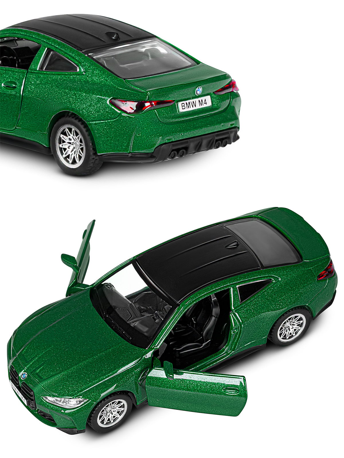 Автомобиль АВТОпанорама BMW M4 (G82) 1:42 JB1251599 - фото 9