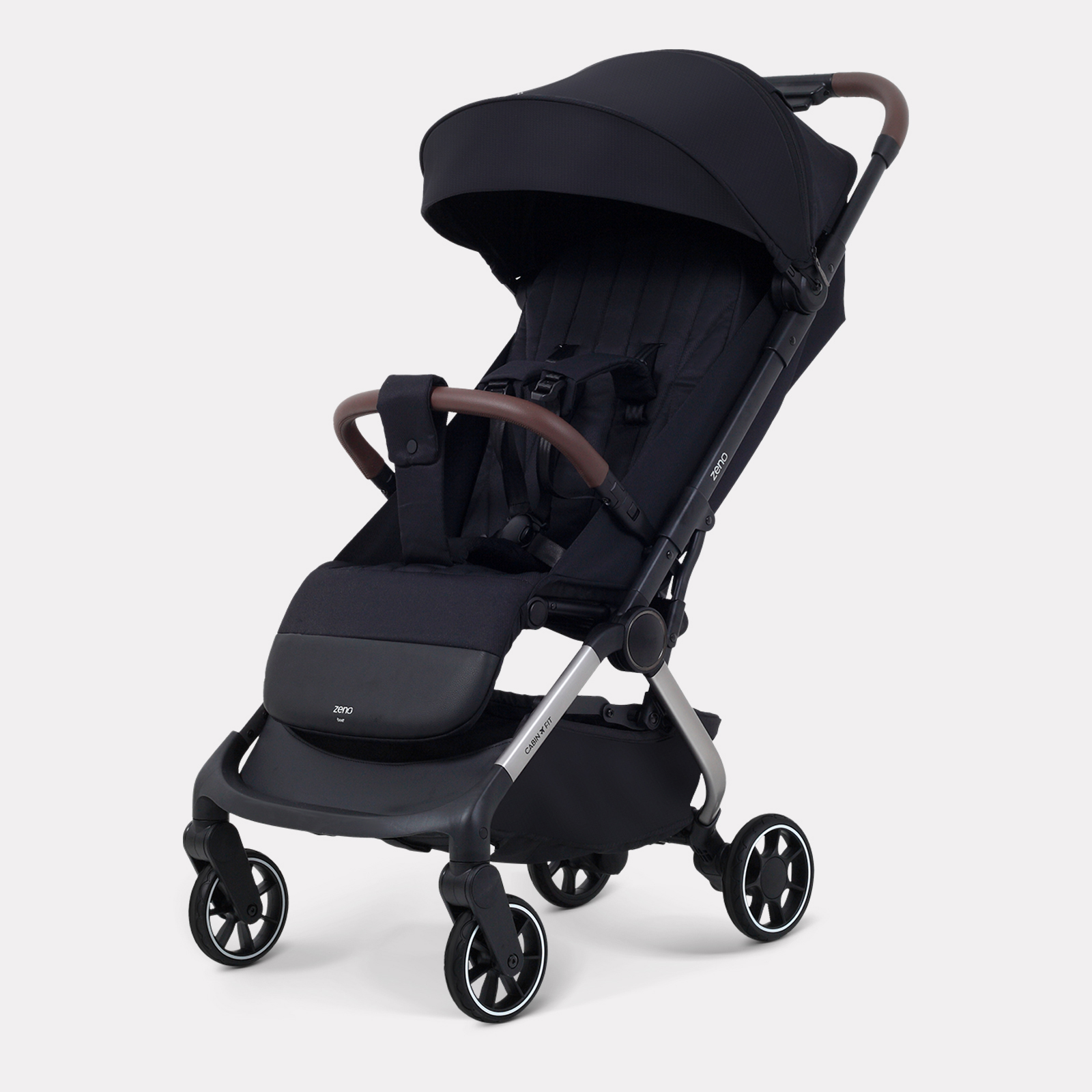 Коляска прогулочная Rant Zeno черный - фото 1