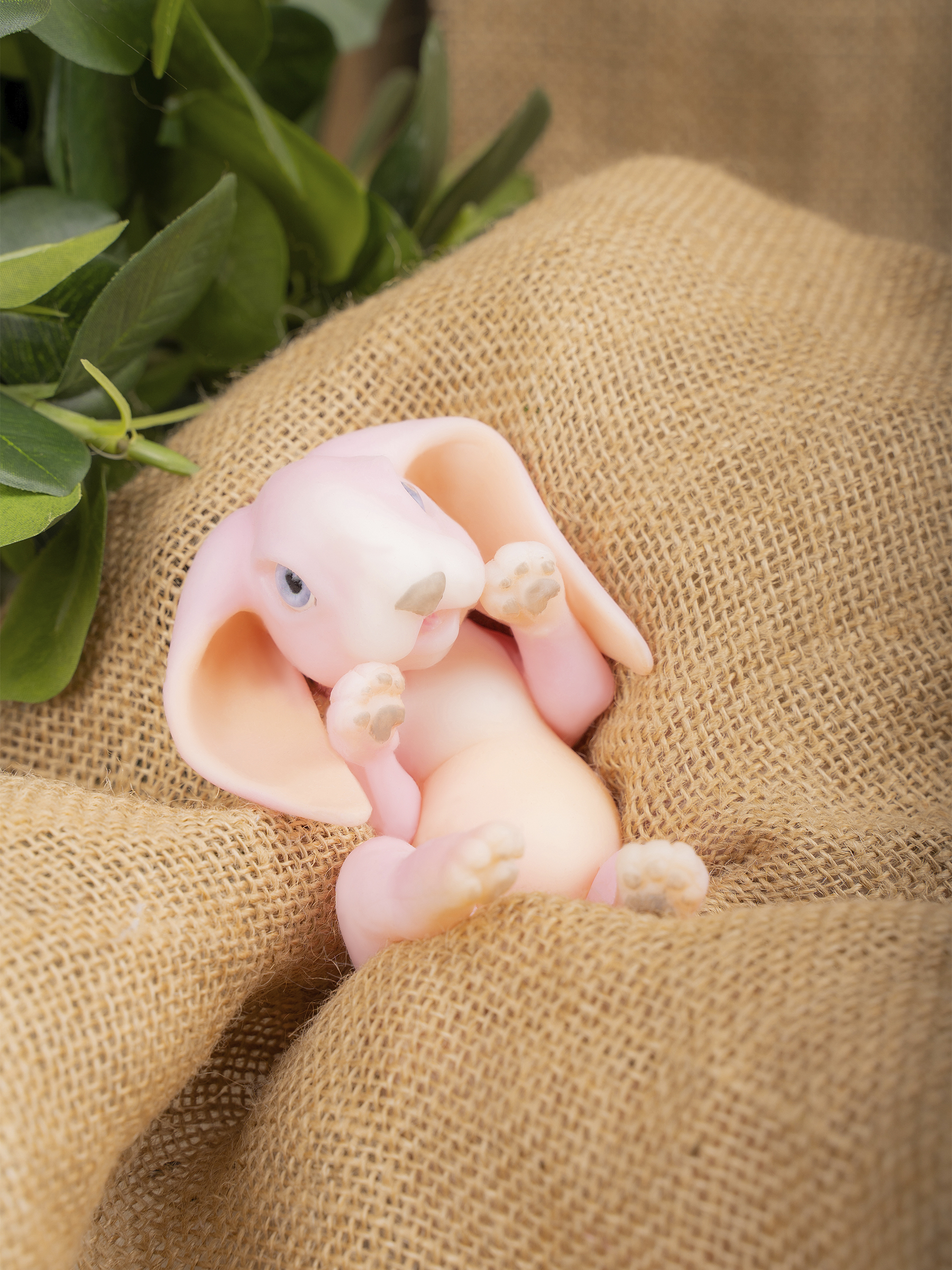 Кукла мини Magic Manufactory Magic history Зайчонок розовый высота 15 см 4631165602295 - фото 19