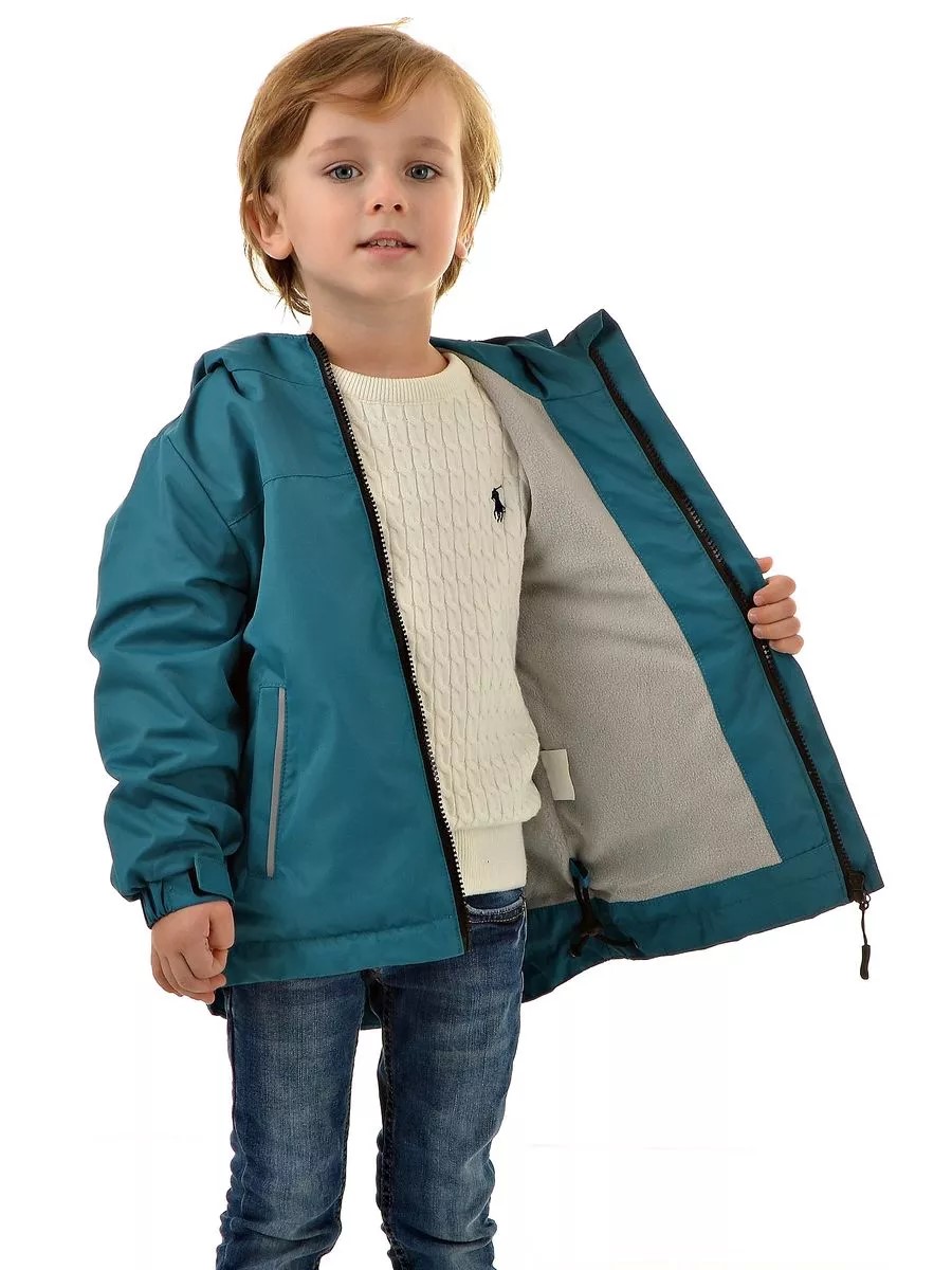 Ветровка Rusland 64-22однотон/море - фото 7