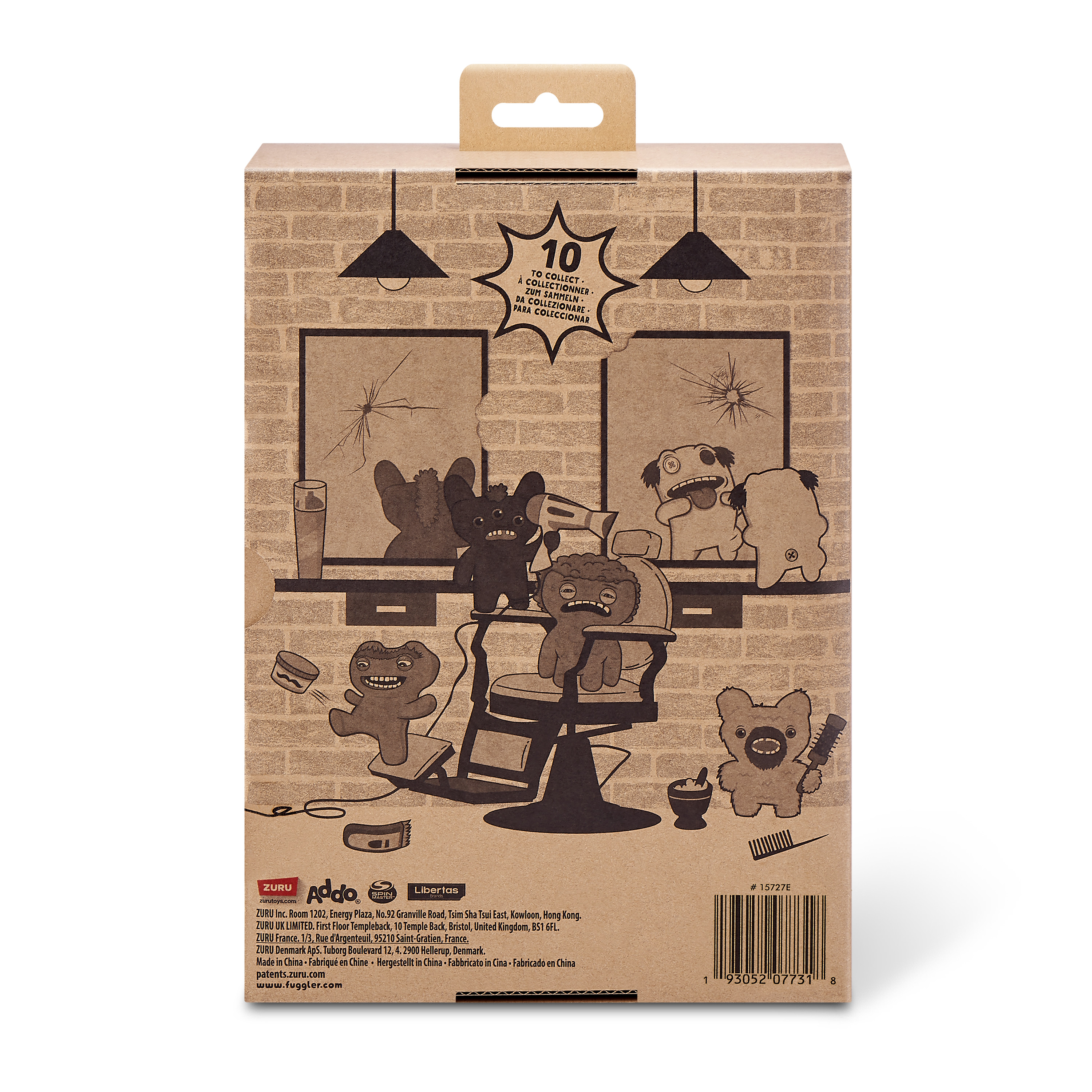 Мягкая игрушка Zuru FUGGLER Синий здоровяк - фото 12