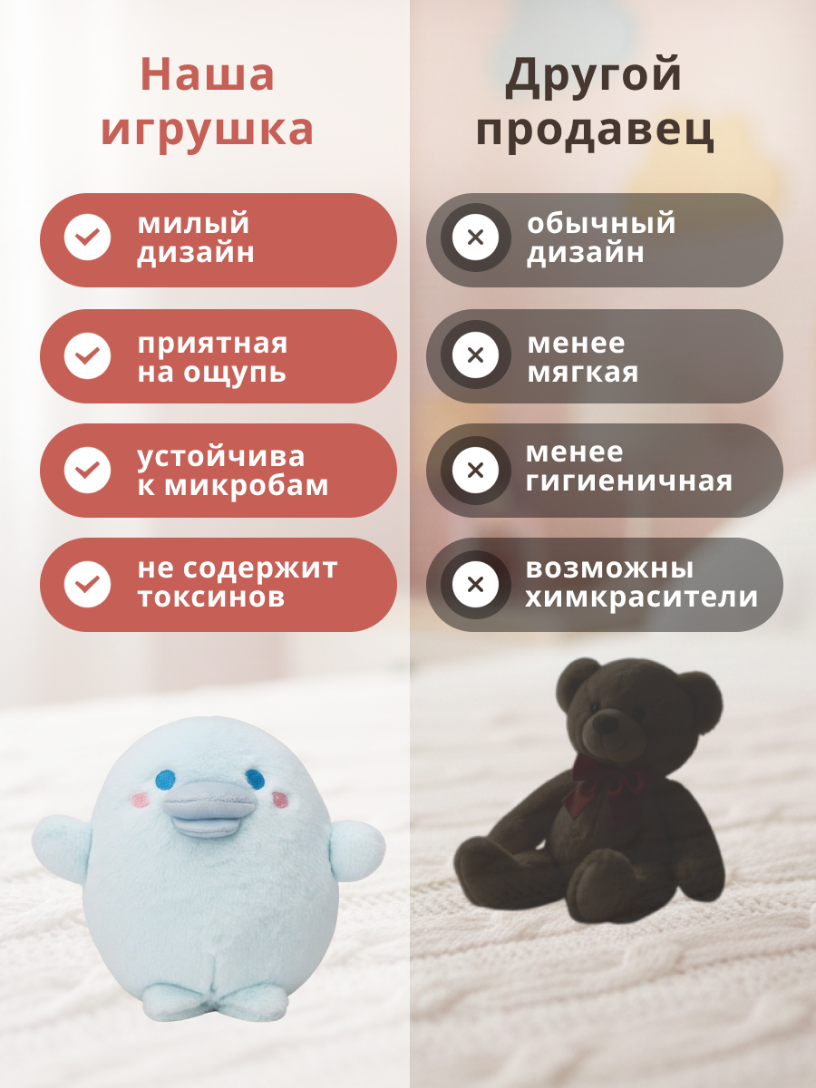 Мягкая игрушка iLikeGift детская плюшевая в ассортименте - фото 7