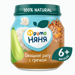 Пюре ФрутоНяня Овощное рагу с 7 мес 110 г