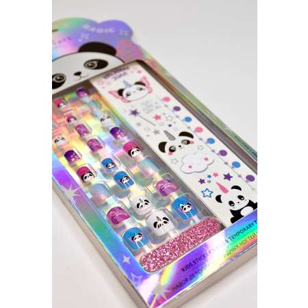 Детские накладные ногти и тату MIAMITATS Pandicorn magic