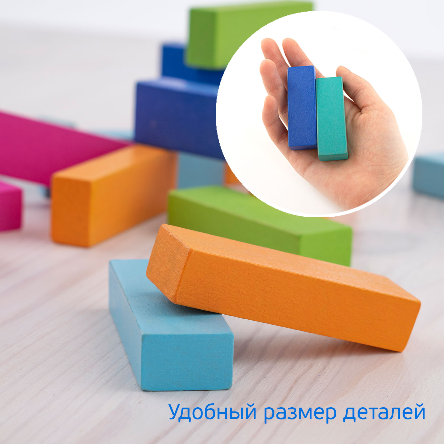 Настольная игра Томик Падающая Башня 54 детали - фото 6