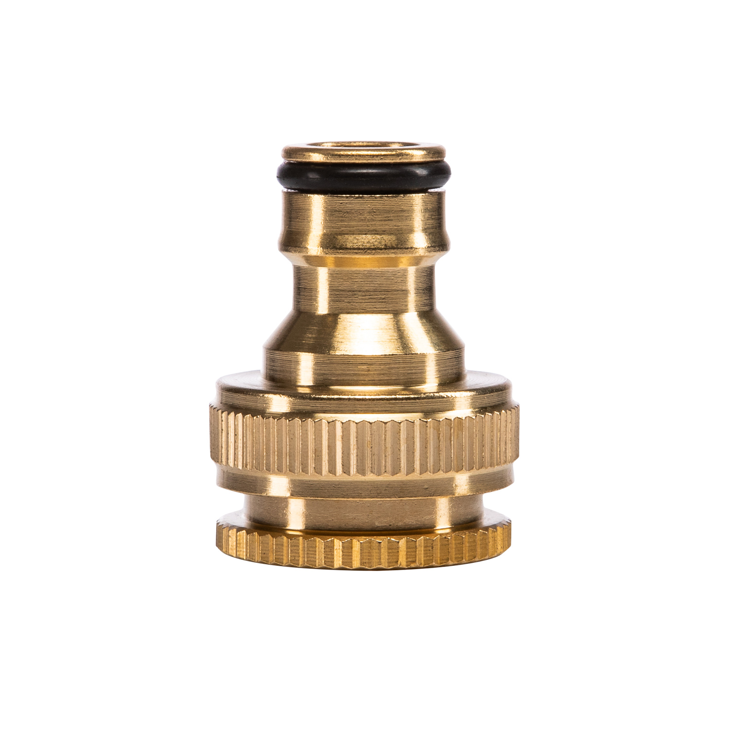 Адаптер латунный, 1/2"-3/4", внутренняя резьба, с переходником - фото 5