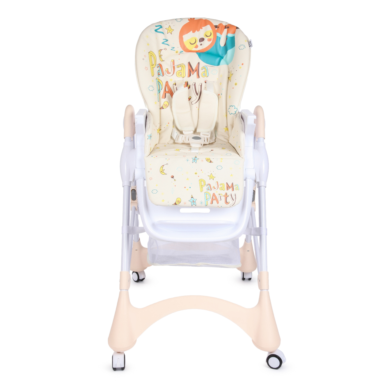 Стульчик для кормления Babyton Happy Animals Beige бежевый - фото 13