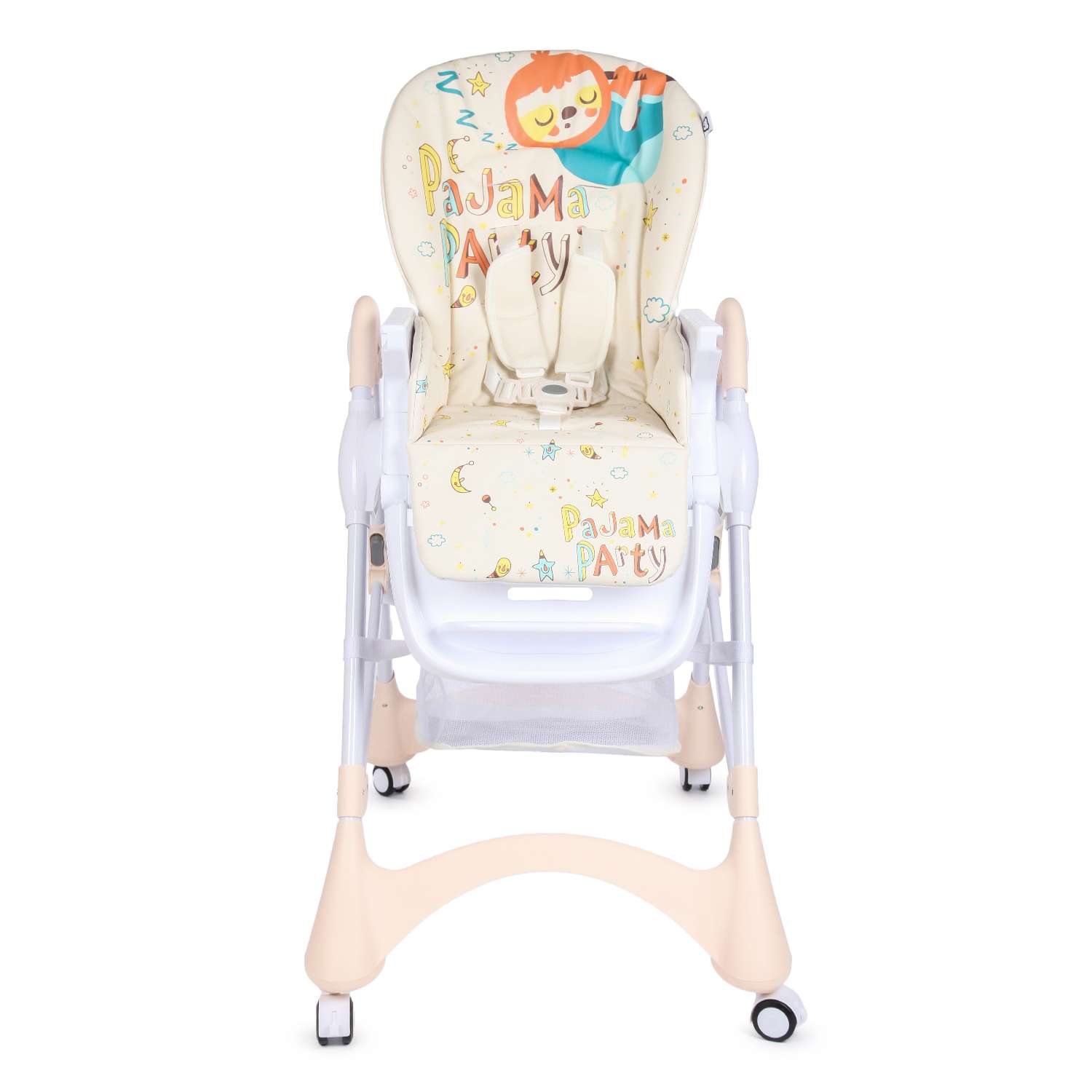 Стульчик для кормления Babyton Happy Animals Beige классический - фото 13