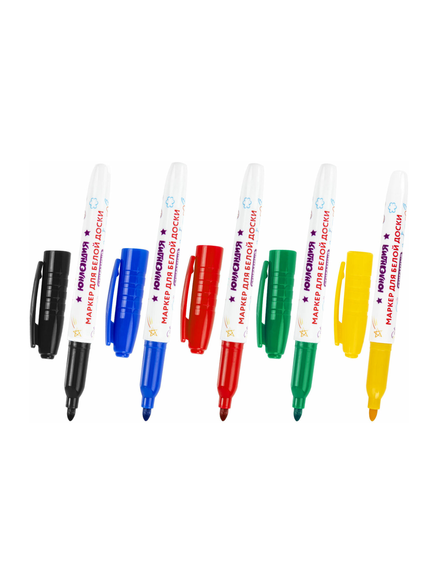 Маркеры Юнландия 5 шт. - фото 7