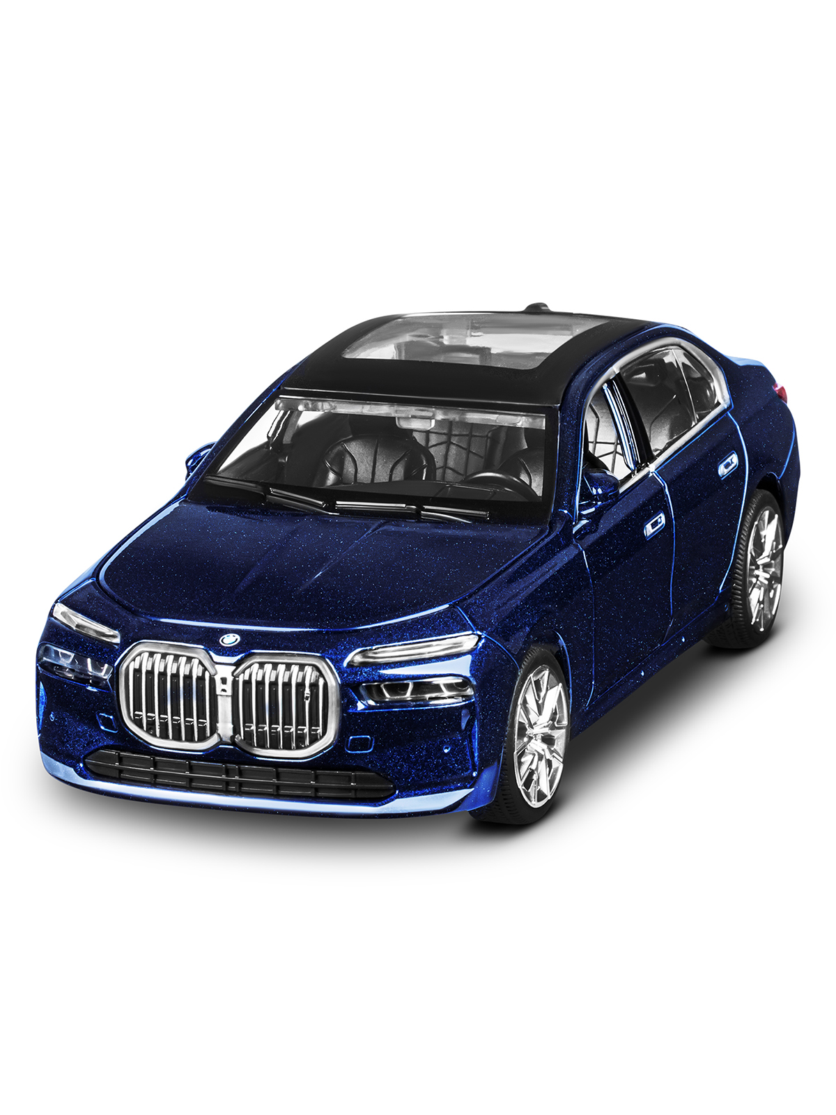 Автомобиль АВТОпанорама BMW I7 1:24 JB1251652 - фото 10