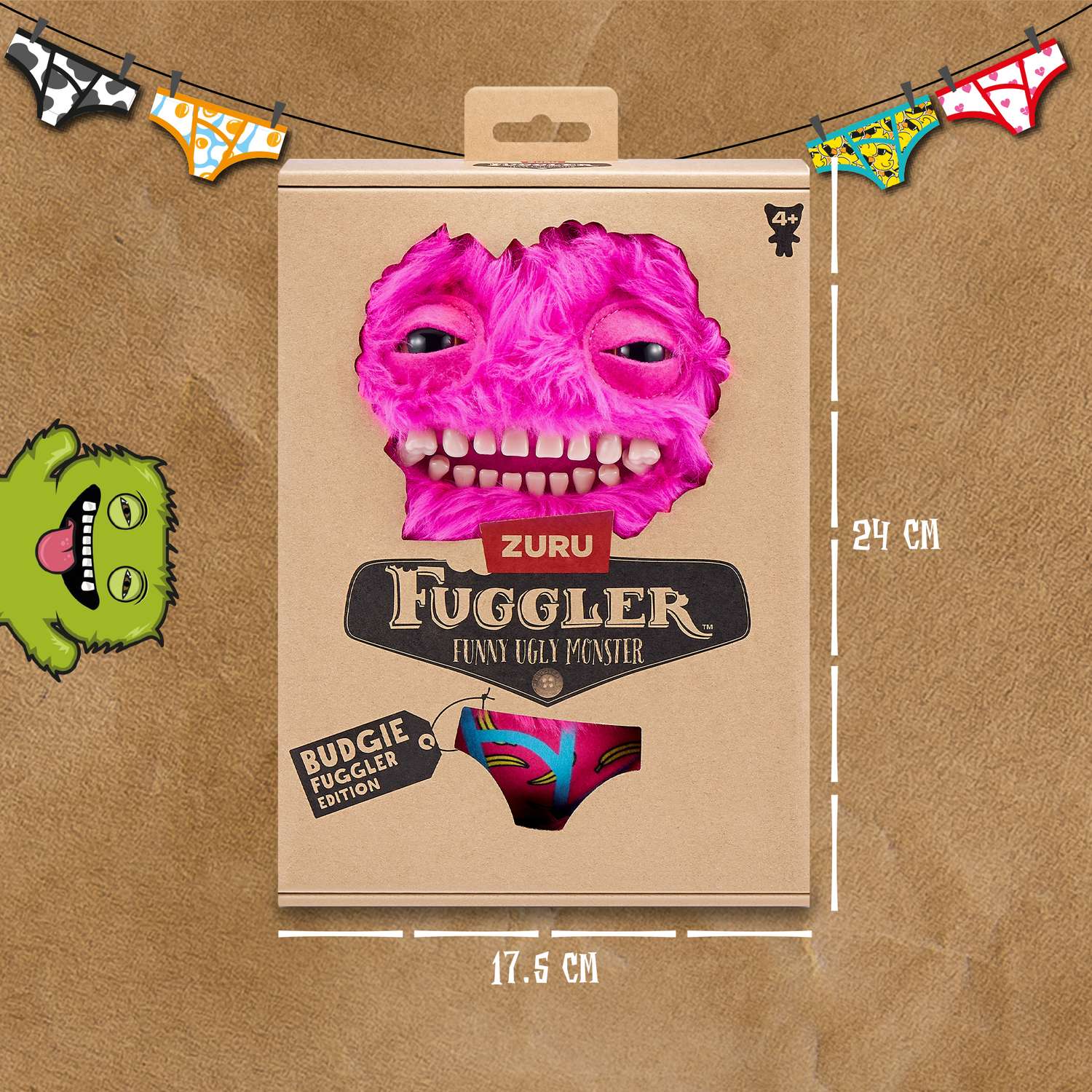 Игрушка мягкая FUGGLER Bf mr buttons - фото 3