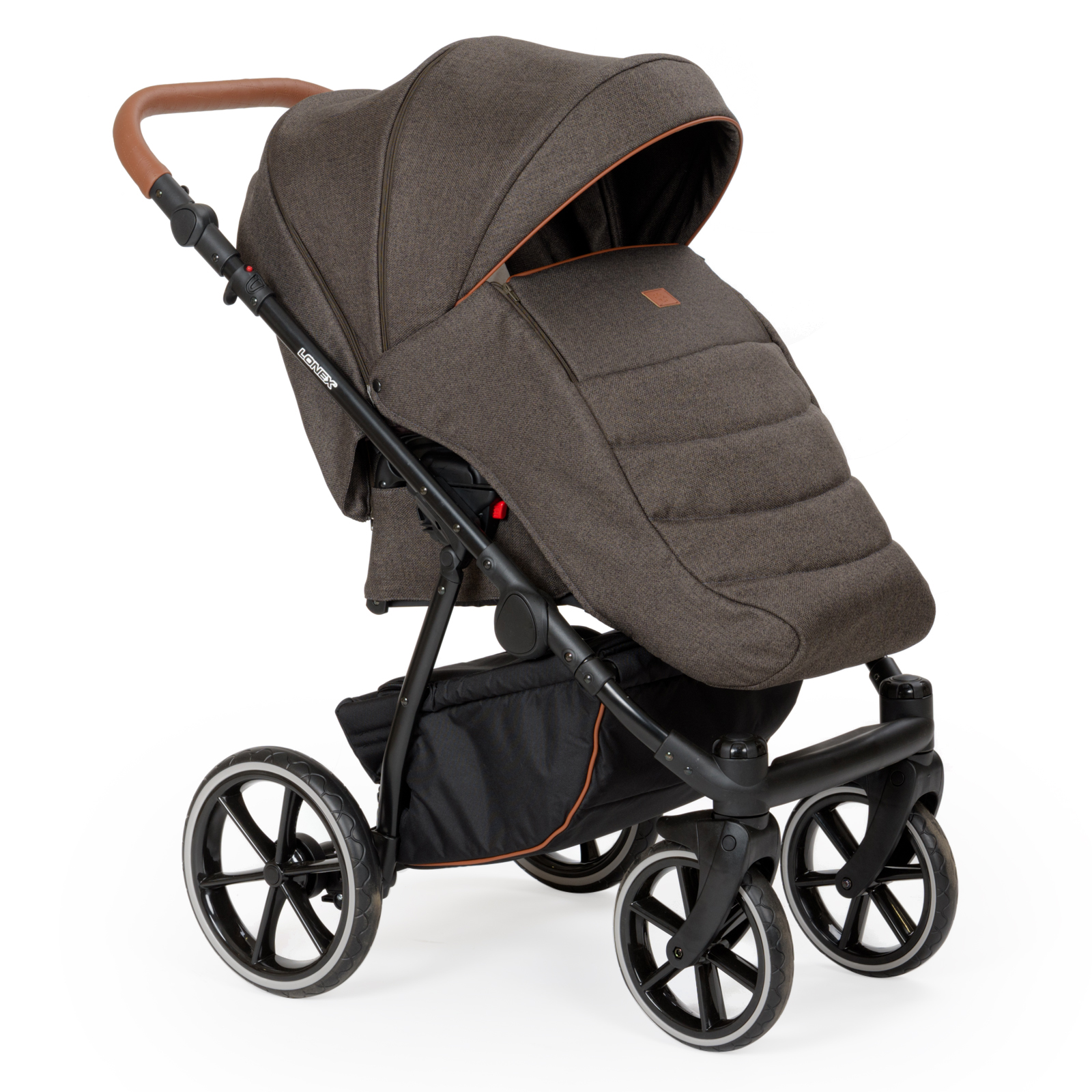 Коляска 2в1 LONEX Pax Eko Pro Dark - фото 11