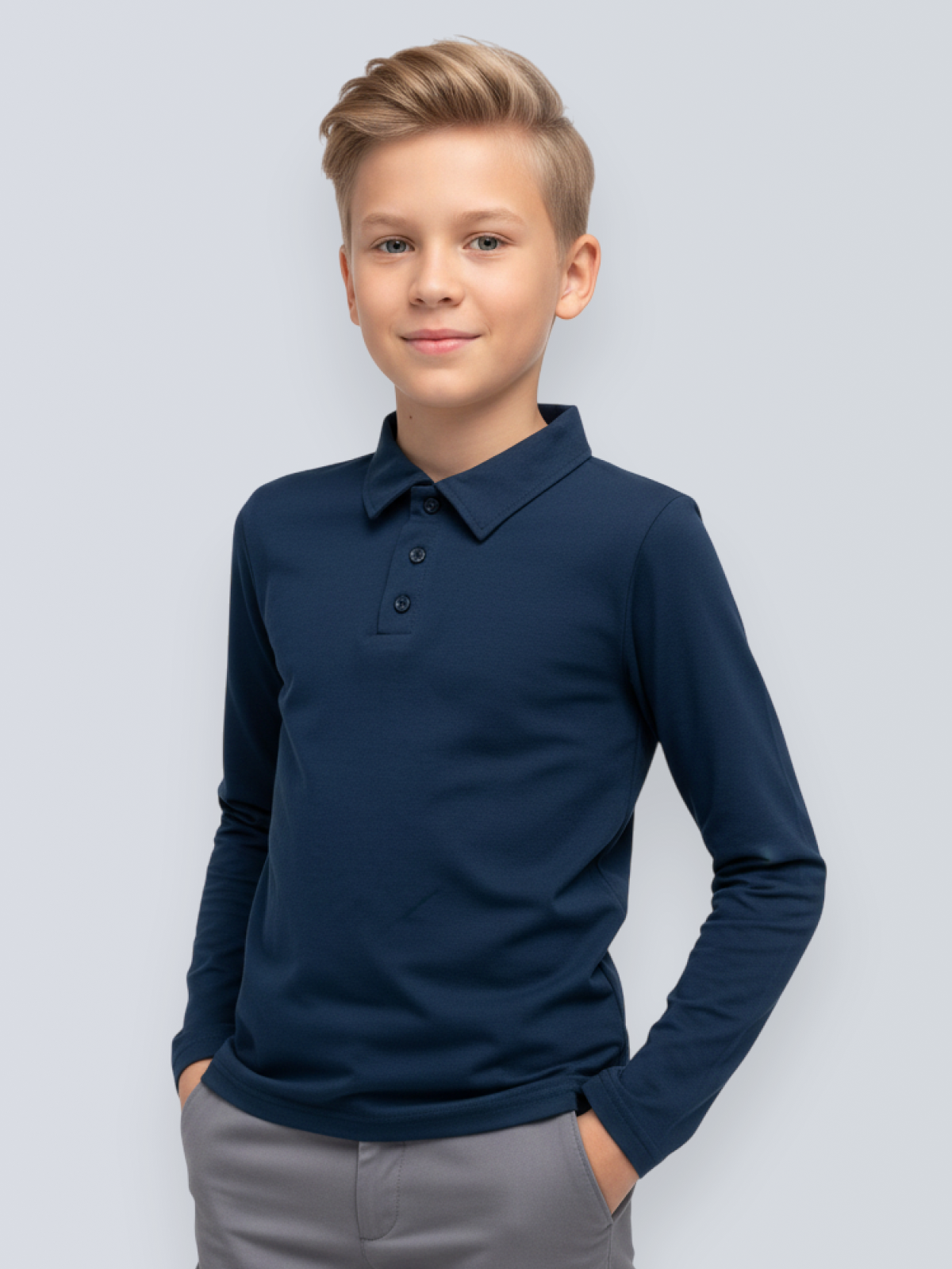 Поло Ladno 601индиго - фото 1