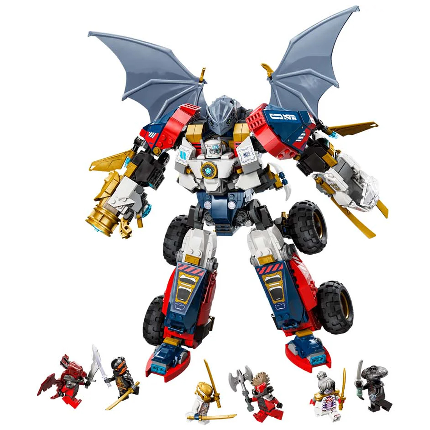Конструктор LEGO NINJAGO Ультра комбо-робот Зейна 1187 дет. - фото 4