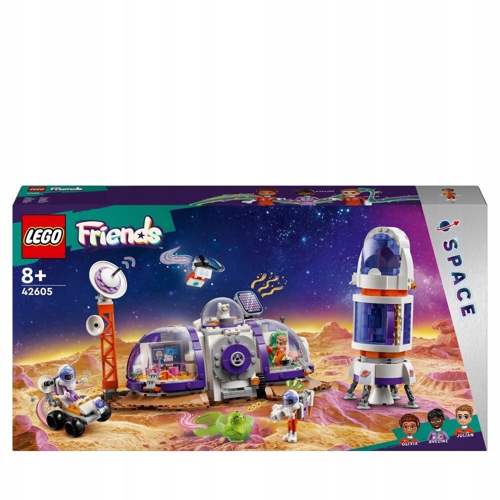 Конструктор LEGO Friends Ракета и база на Марсе 42605 - фото 1