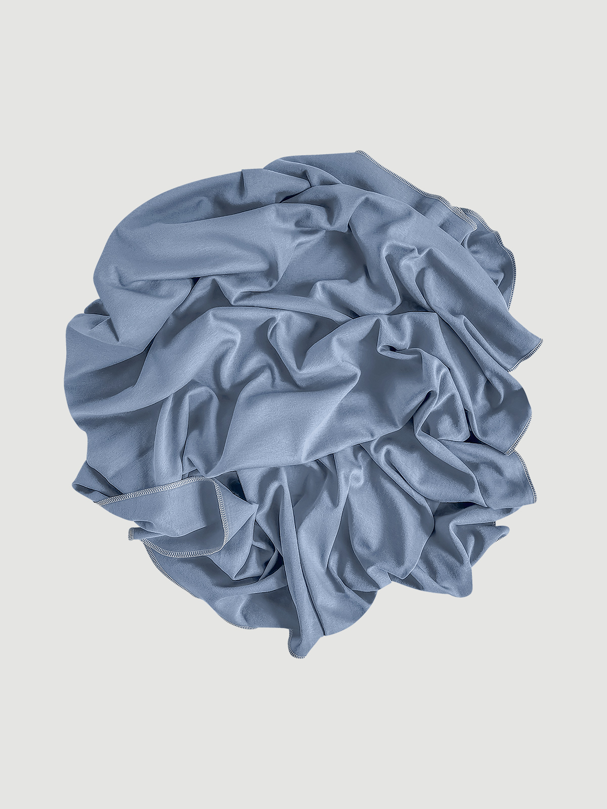 Пелёнка Mjolk Blue Shadow трикотаж 85х120 см - фото 2