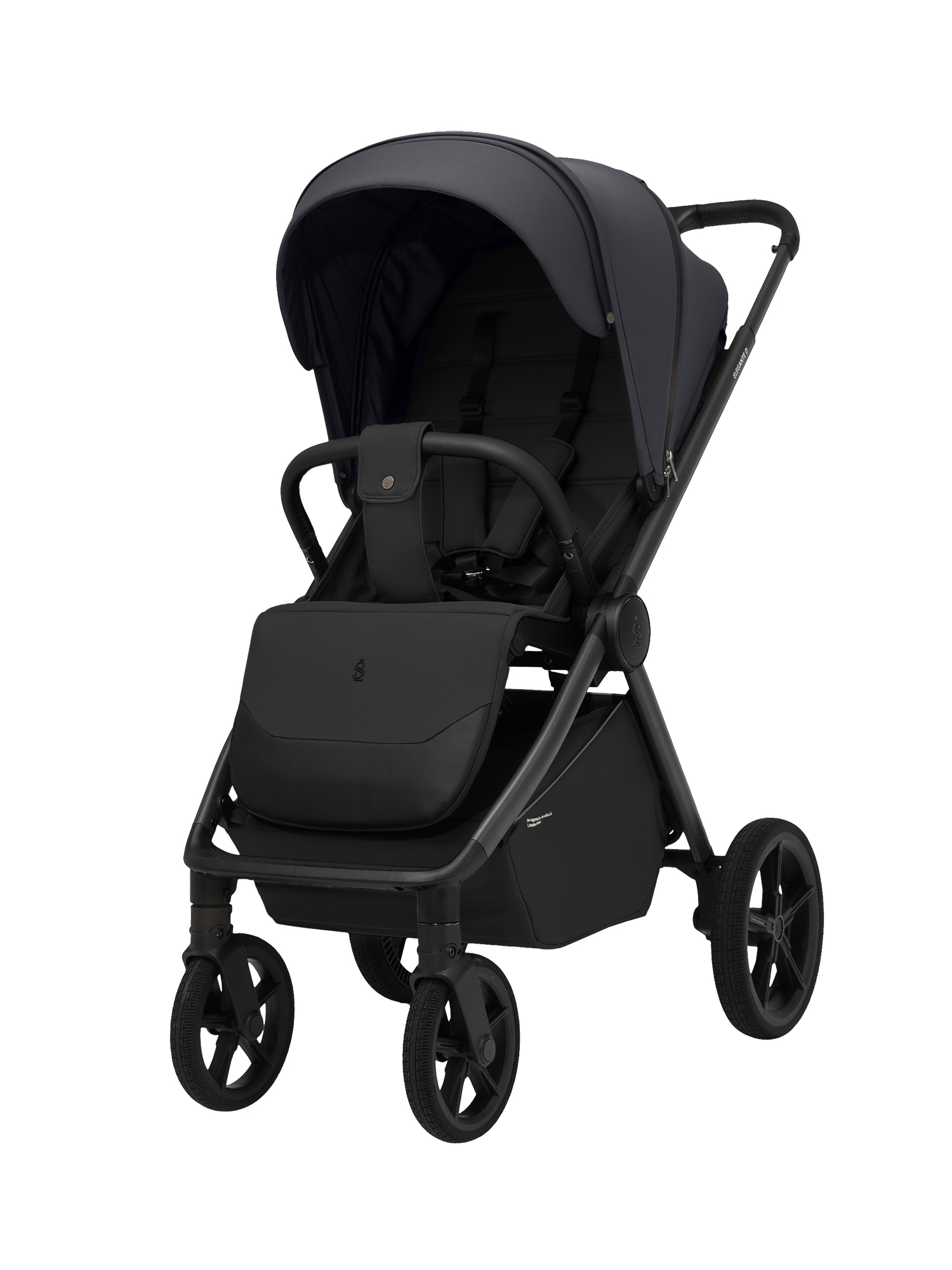 Коляска прогулочная Sweet Baby Elegante D Dark Grey серый - фото 14