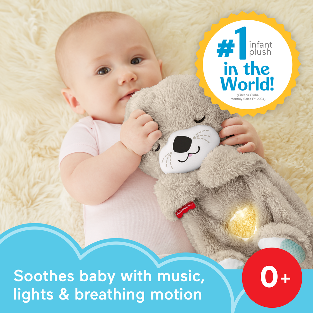 Игрушка Fisher Price Soothe 'n Snuggle Otter - фото 9