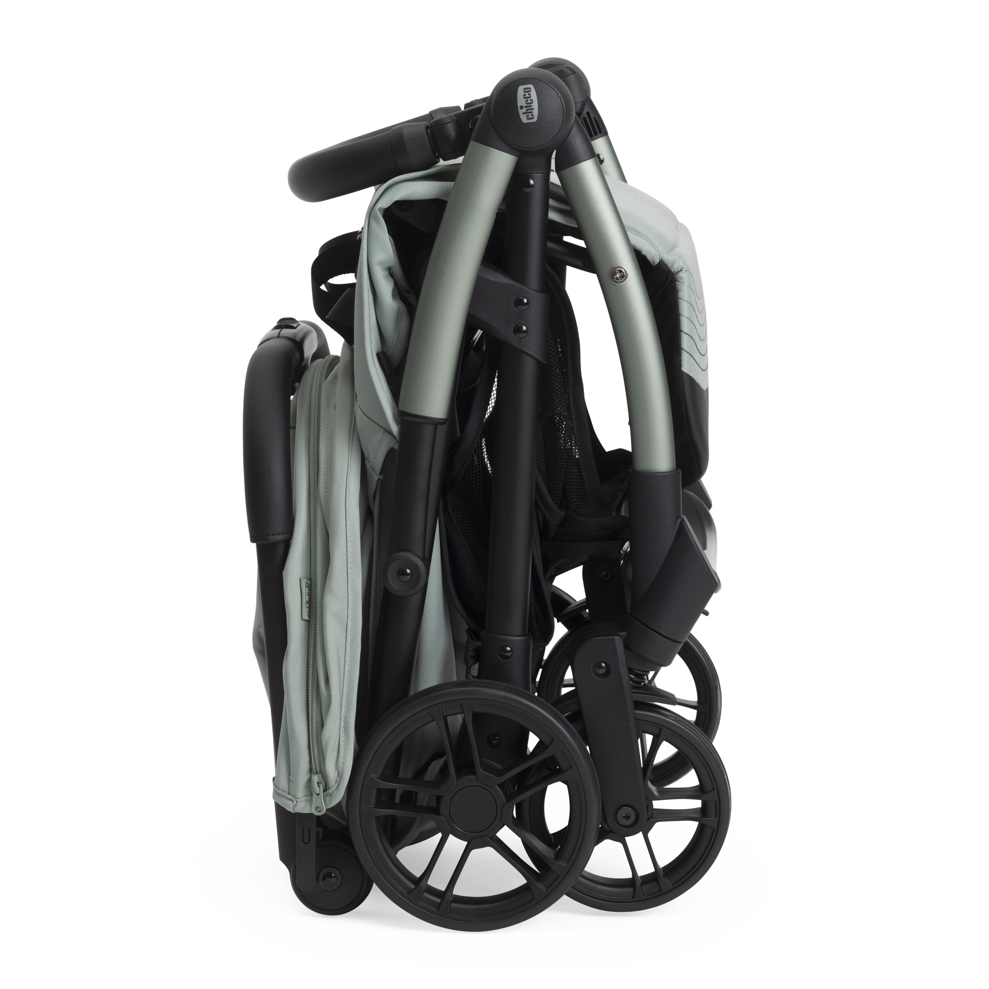 Коляска прогулочная Chicco Goody XPlus лёгкая Sage зеленый - фото 12