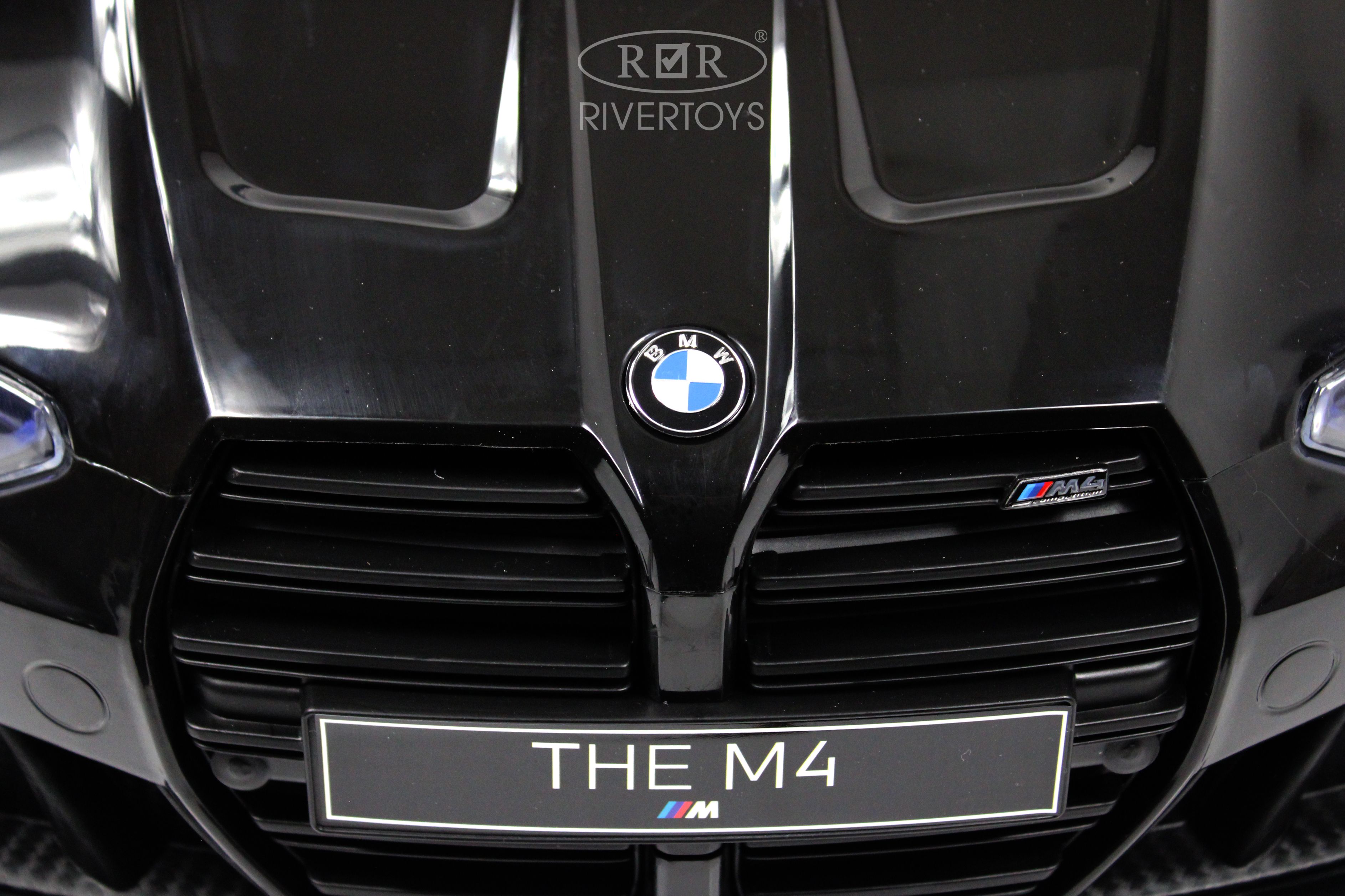 Электромобиль RIVERTOYS BMW A004AA-BMW-BLACK С пультом ДУ - фото 5