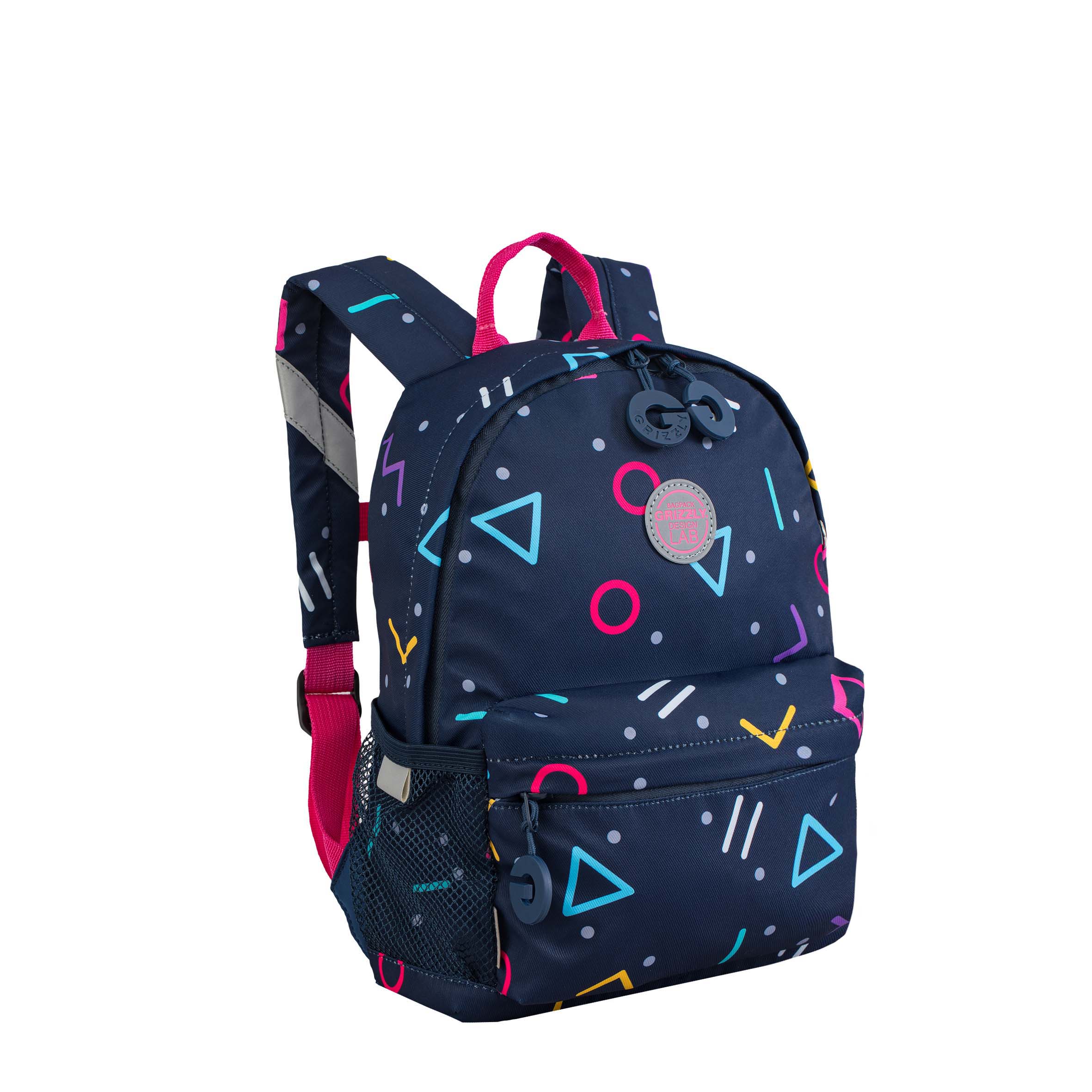 Рюкзак дошкольный Grizzly Геометрия - фото 2