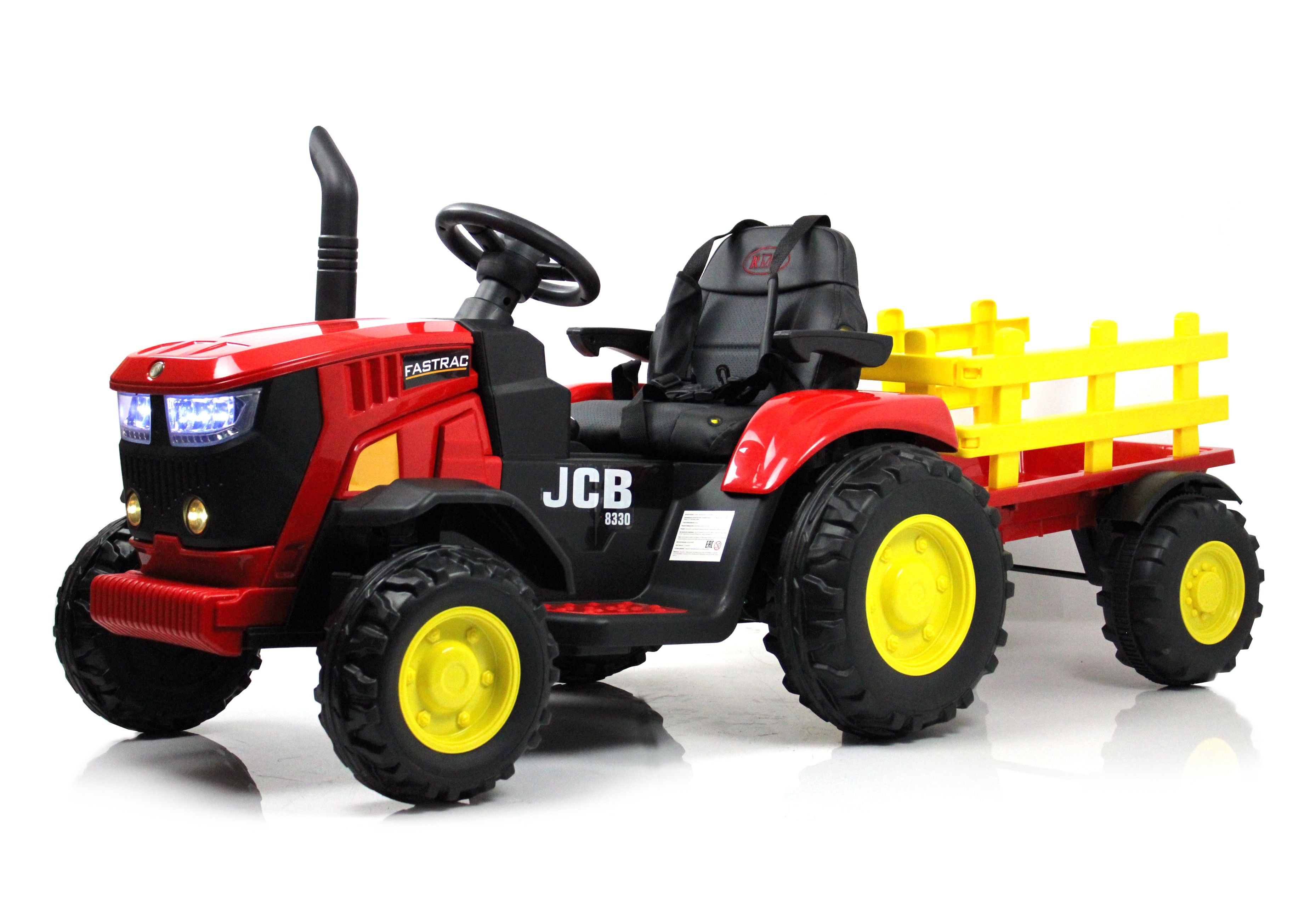 Электромобиль RIVERTOYS O555OO-RED С пультом ДУ - фото 24