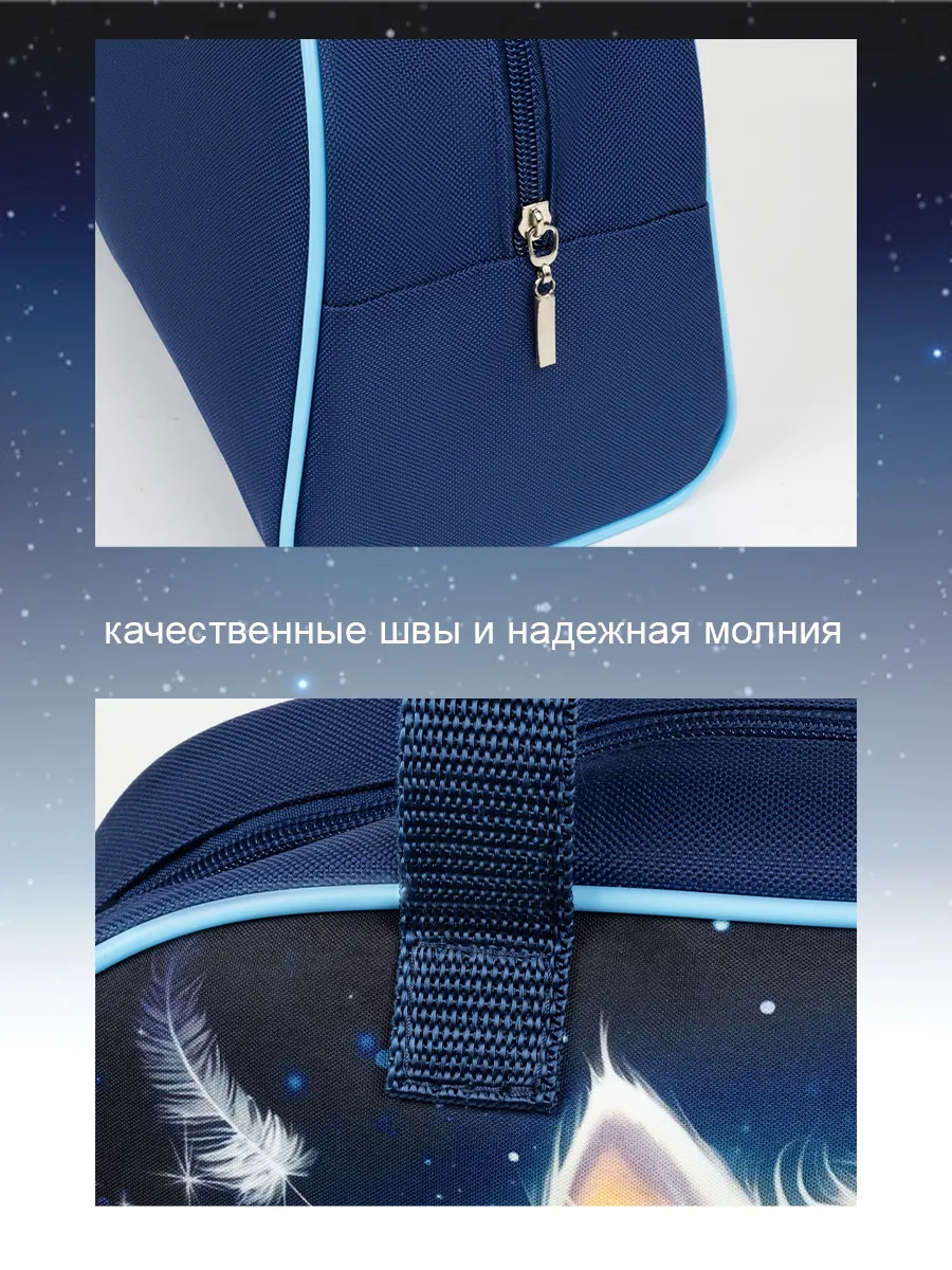 Спортивная сумка Оникс Котик в одуванчиках - фото 3