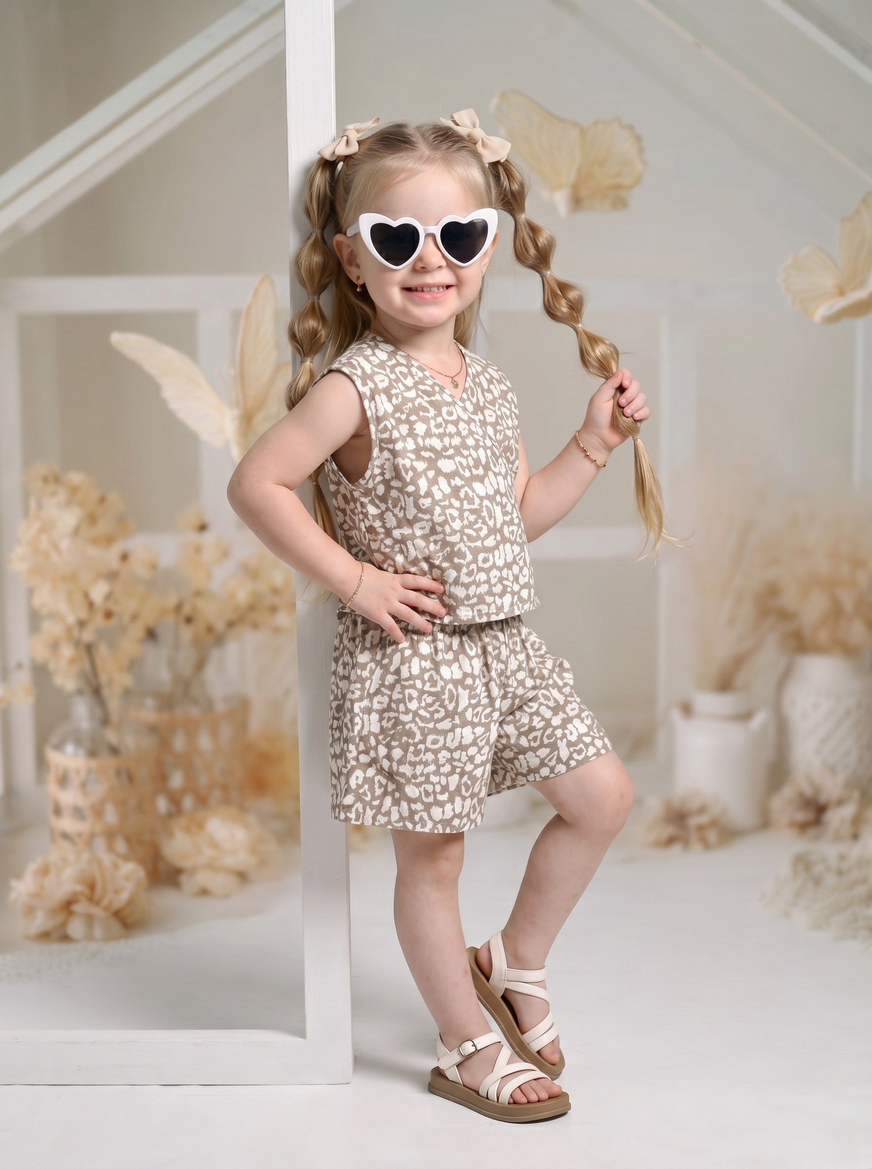Костюм Artcher kids Костюм004Бежевый_леопард - фото 8