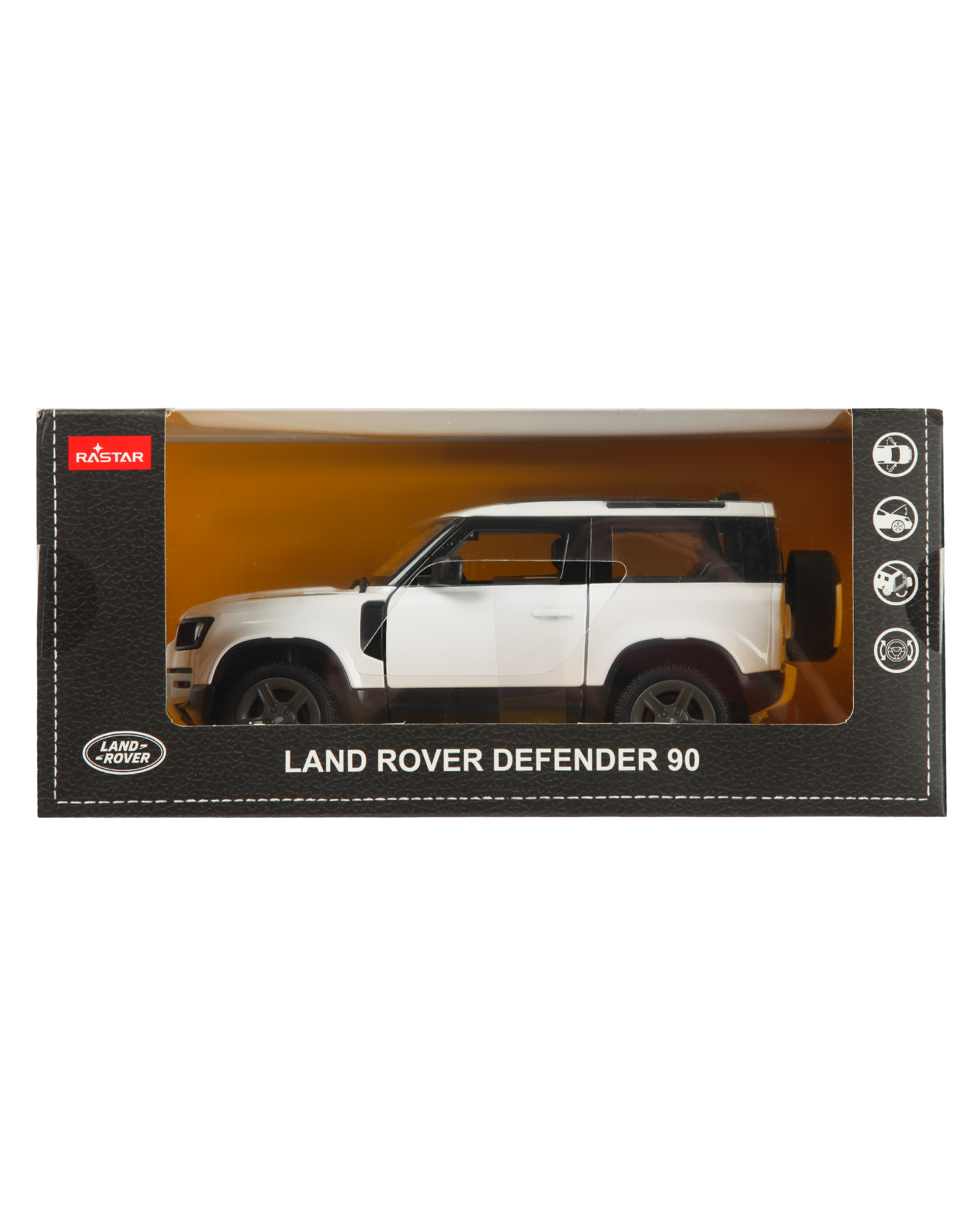 Автомобиль Rastar Land Rover Defender 90 1:24 64700-W - фото 7