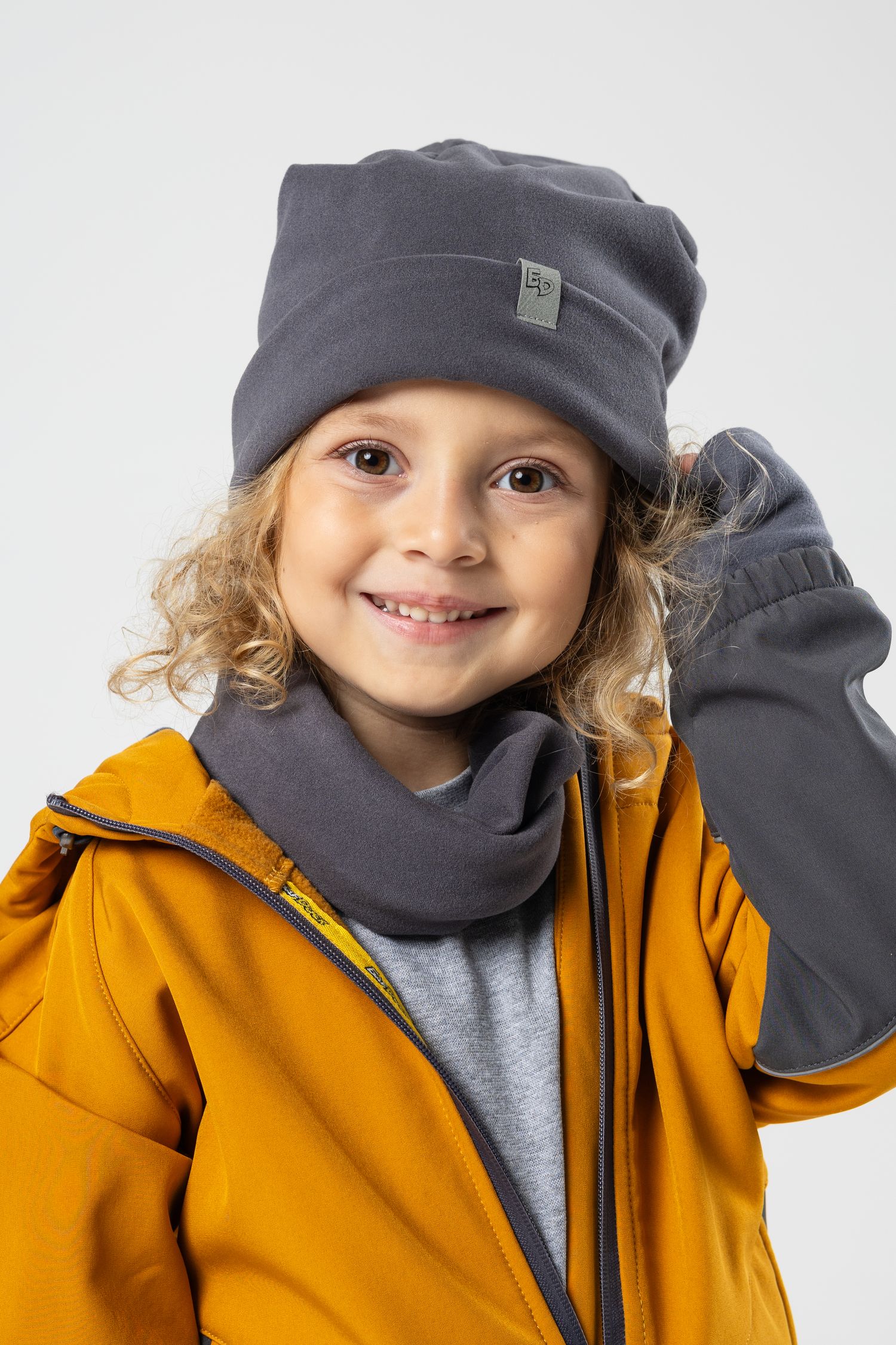 Шапка БарDuck bd_grayfleece - фото 1