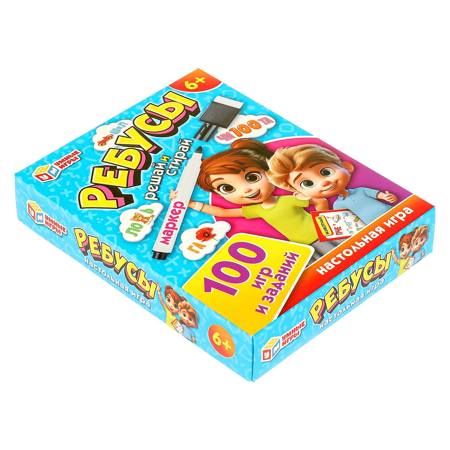 Настольная игра Умные игры Ребусы - фото 6