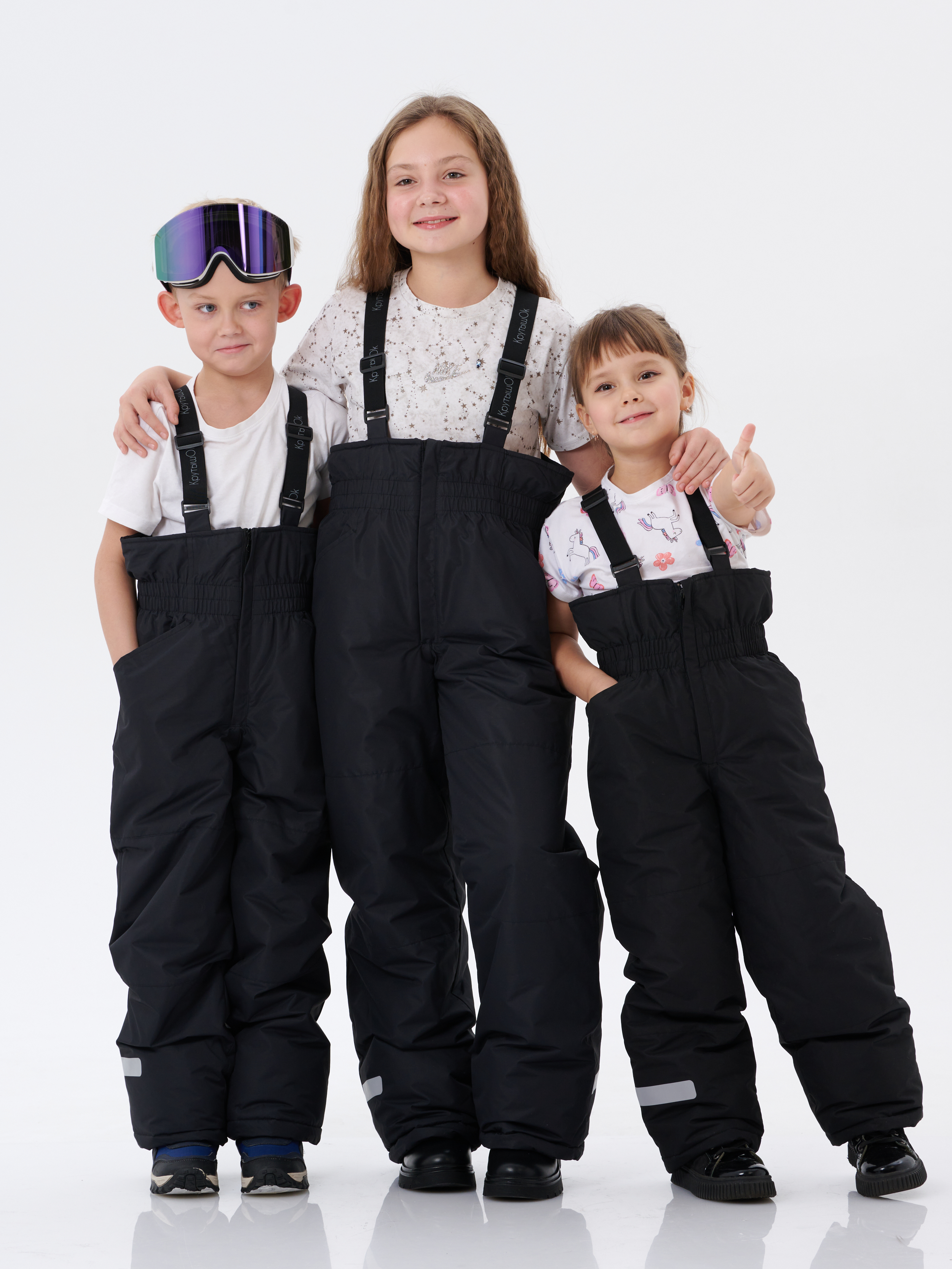 Брюки утепленные КрутышОк Т-067 черные - фото 12