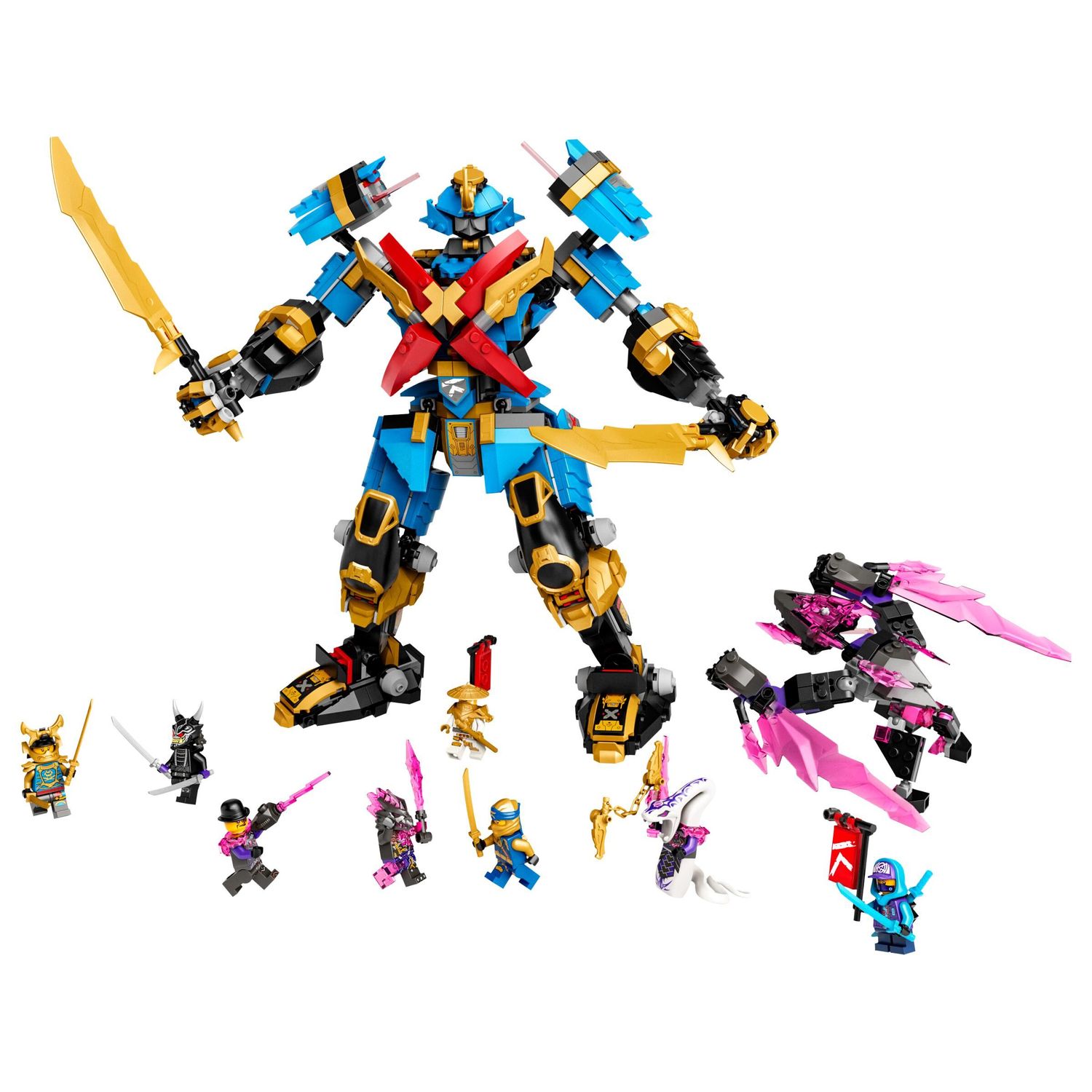 Конструктор LEGO NINJAGO Nyas Samurai X Mech 1003 дет. - фото 2