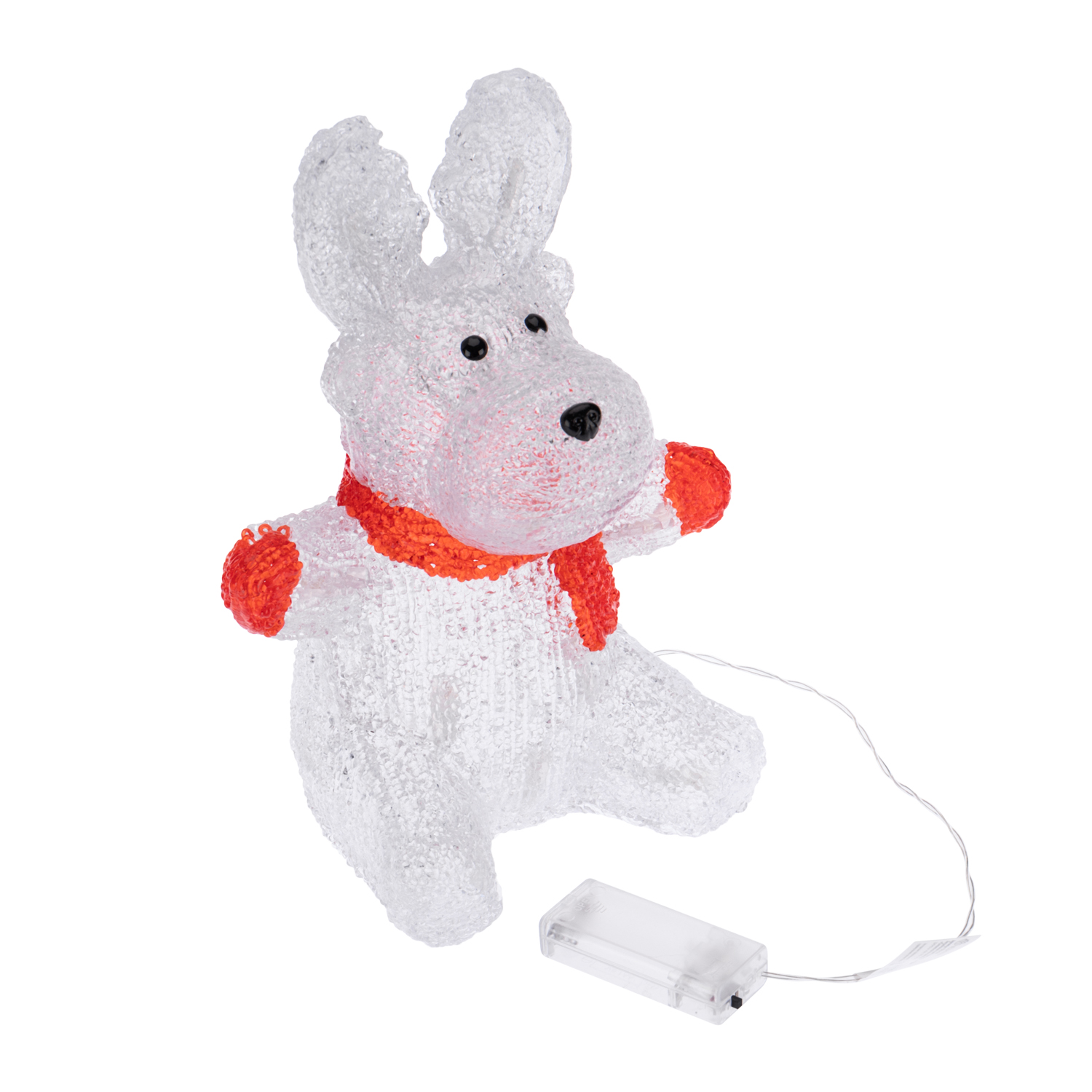 Акриловая светодиодная фигура-ночник NEON-NIGHT Олененок в шарфе 513-314 - фото 6