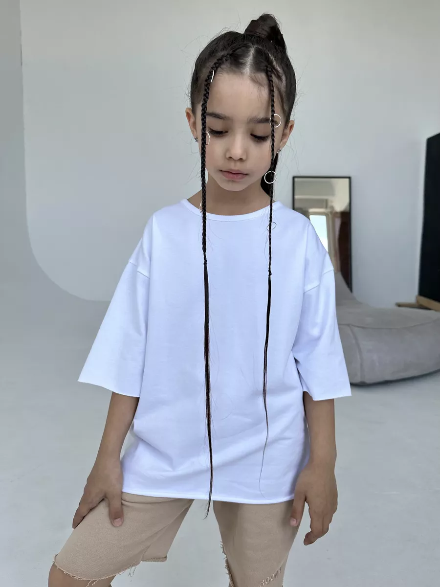 Футболка ROOMY ESSENCE BASICshirt/white - фото 1